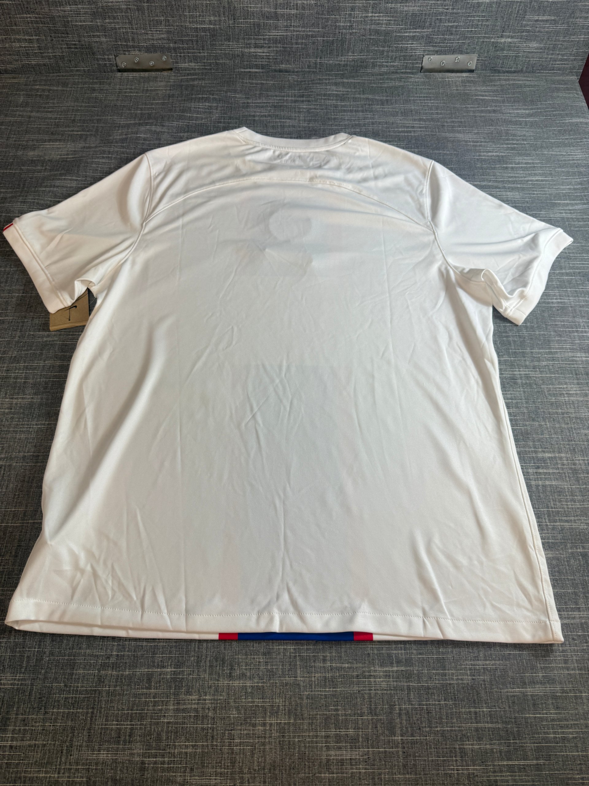 Nike Paris Saint-Germain Men’s Football Jersey XL White Blue Red Dri-FIT image 7