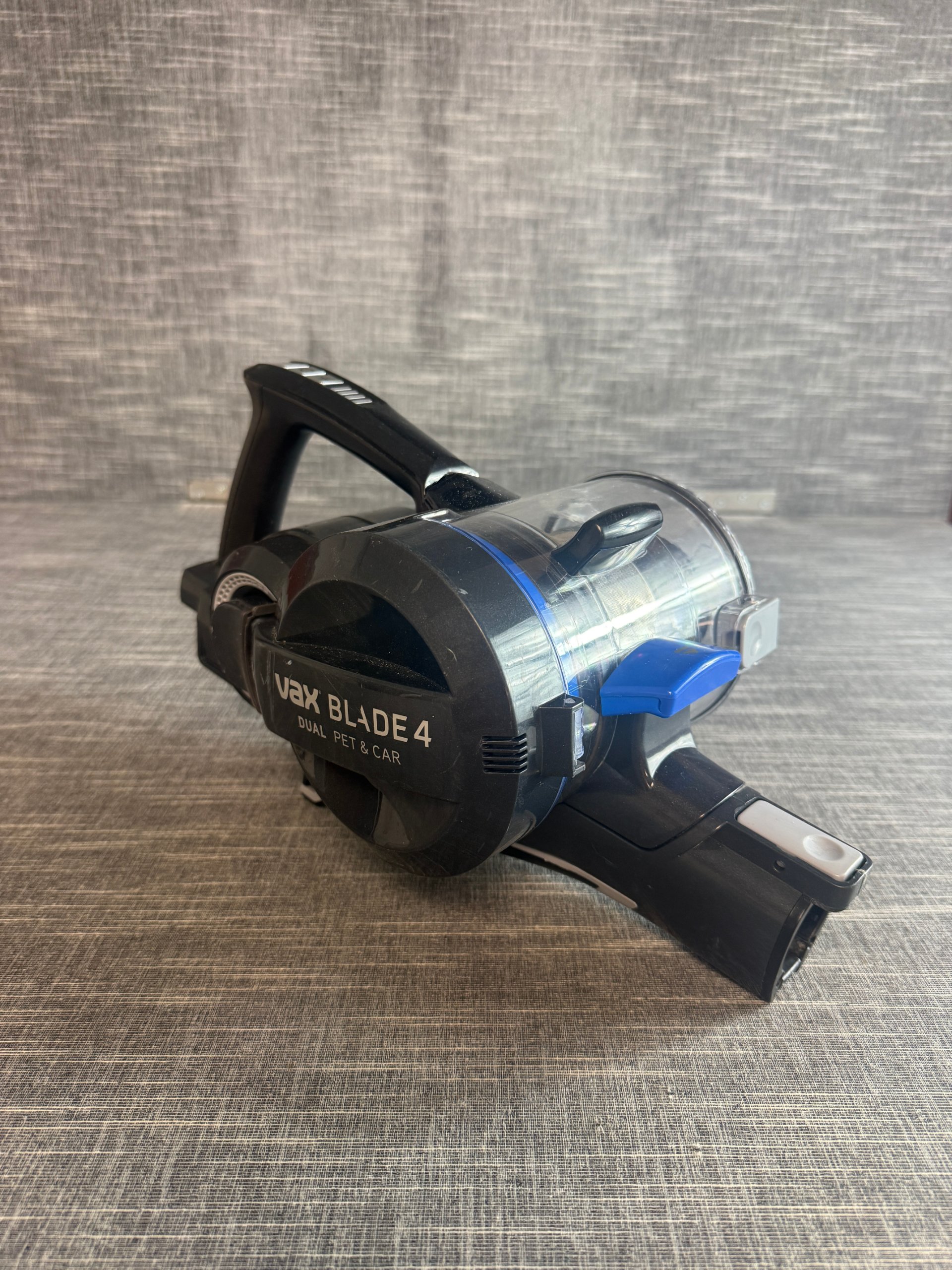 Vax Blade 4 Dual Pet & Car Vacuum Cleaner Dust Bin Unit Black Blue