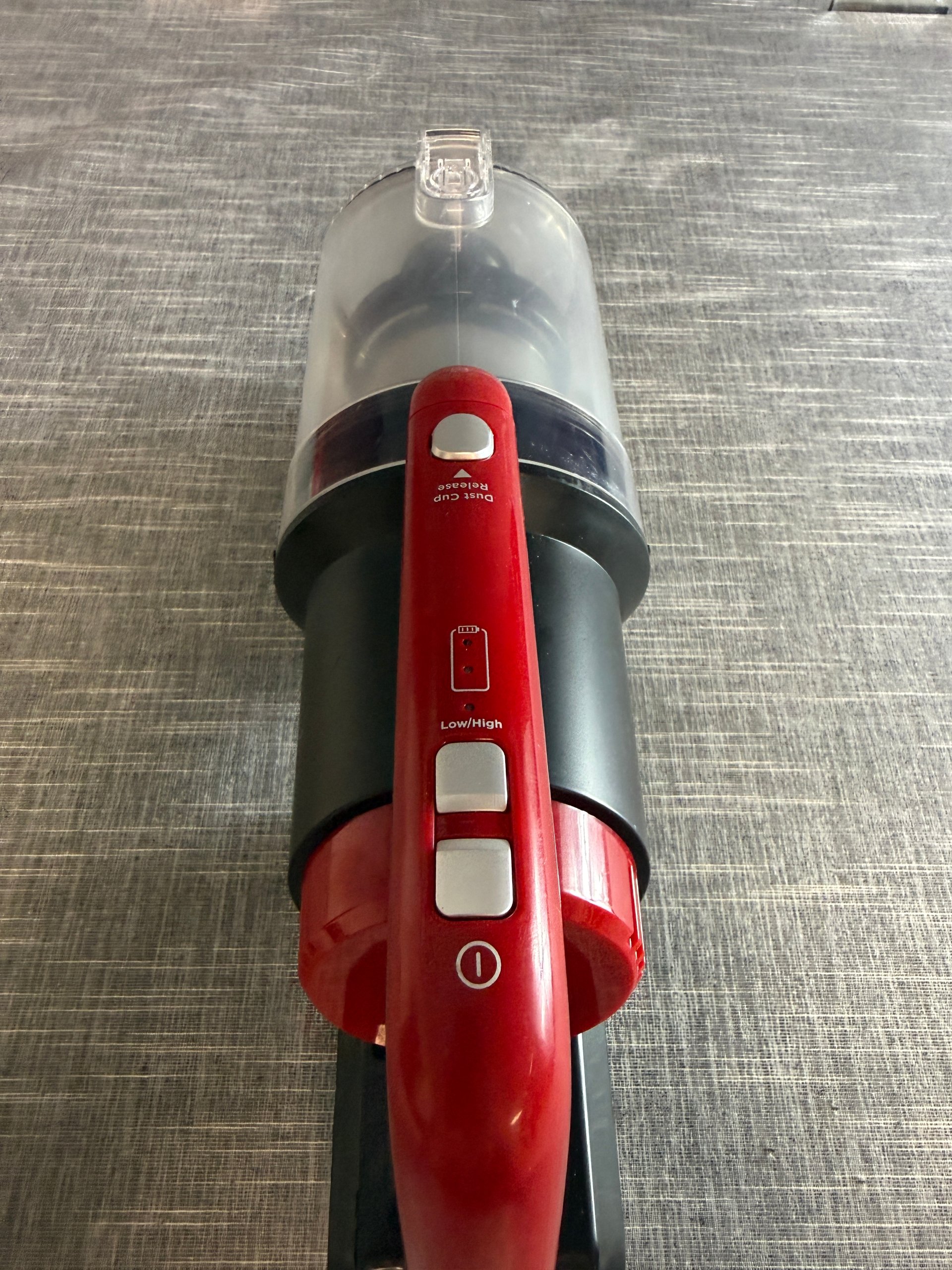 Essentials C150SVC22 25.2V Cordless Handheld Vacuum Cleaner Black Red Portable Dust Cup image 5