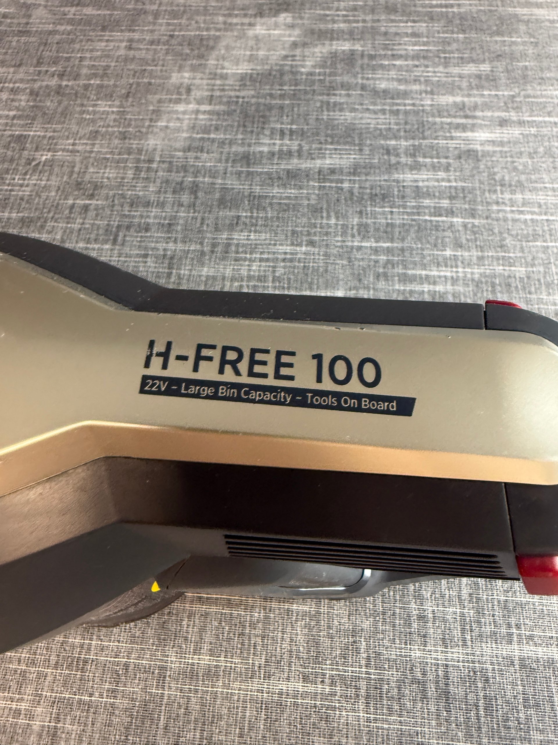 Hoover H-FREE 100 Handheld Cyclonic Vacuum Cleaner Black Red image 3