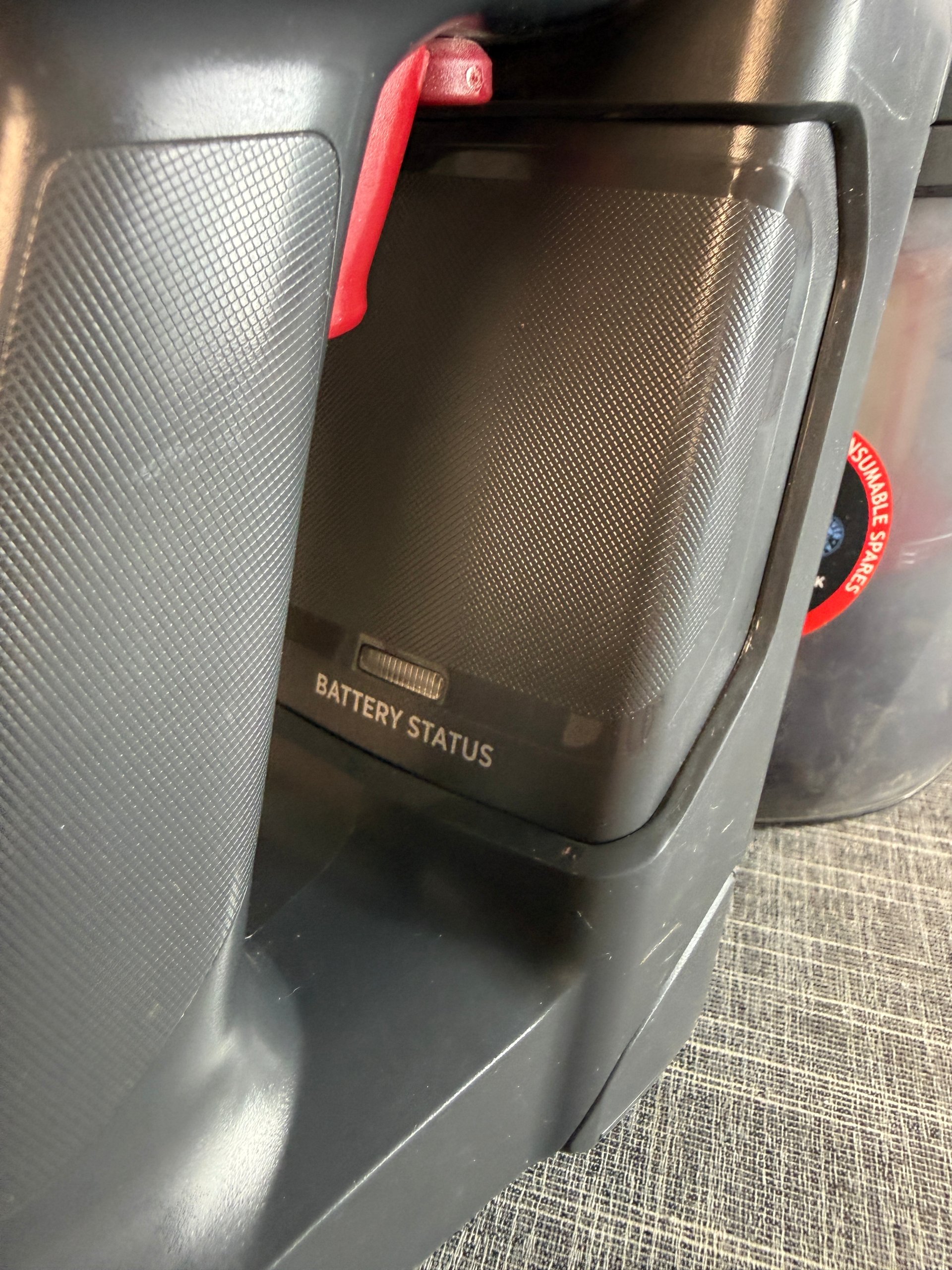 Hoover H-FREE 100 Handheld Cyclonic Vacuum Cleaner Black Red image 6