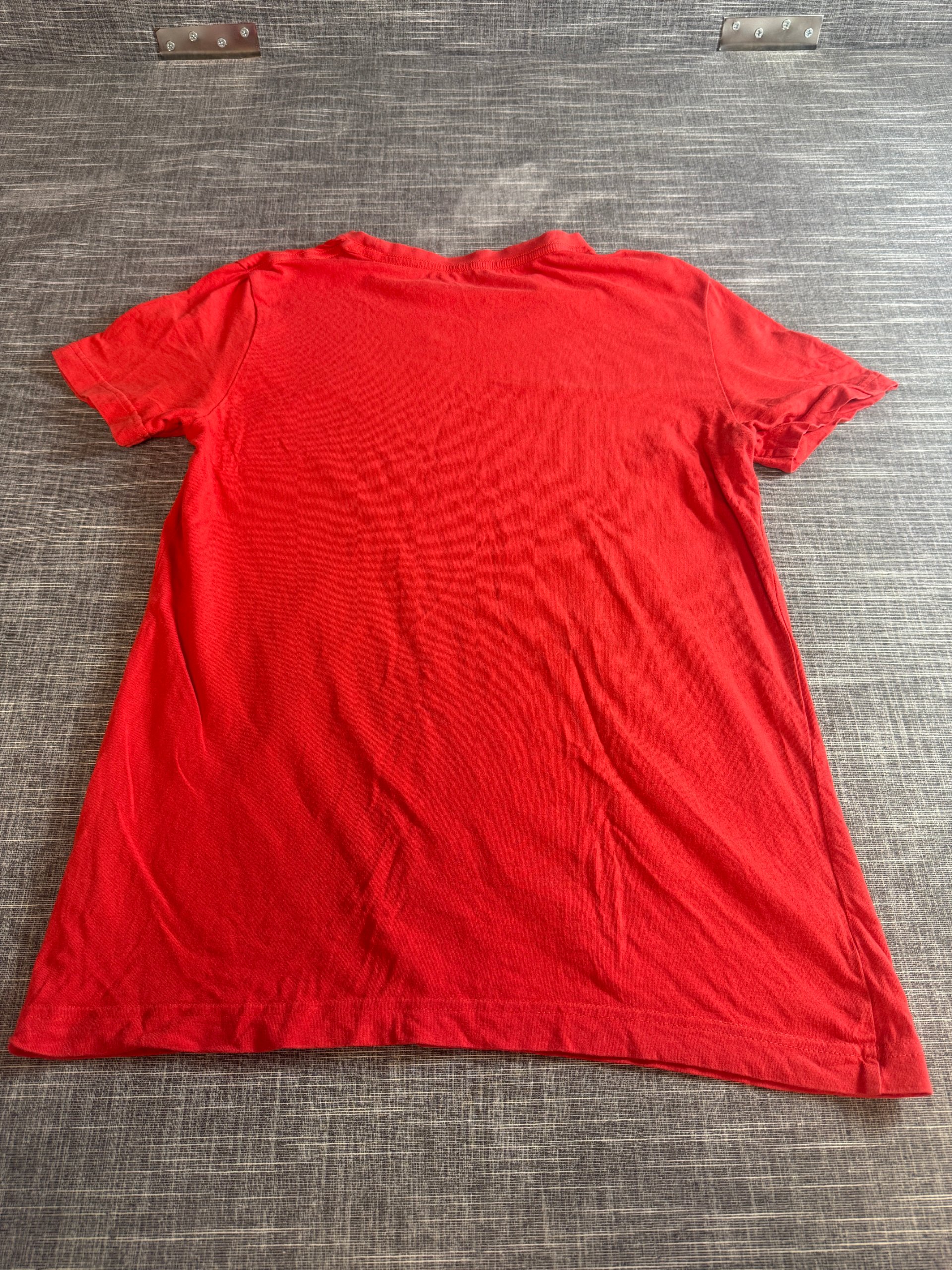 Puma Men’s Red Logo Print T-Shirt XL Cotton Casual image 5