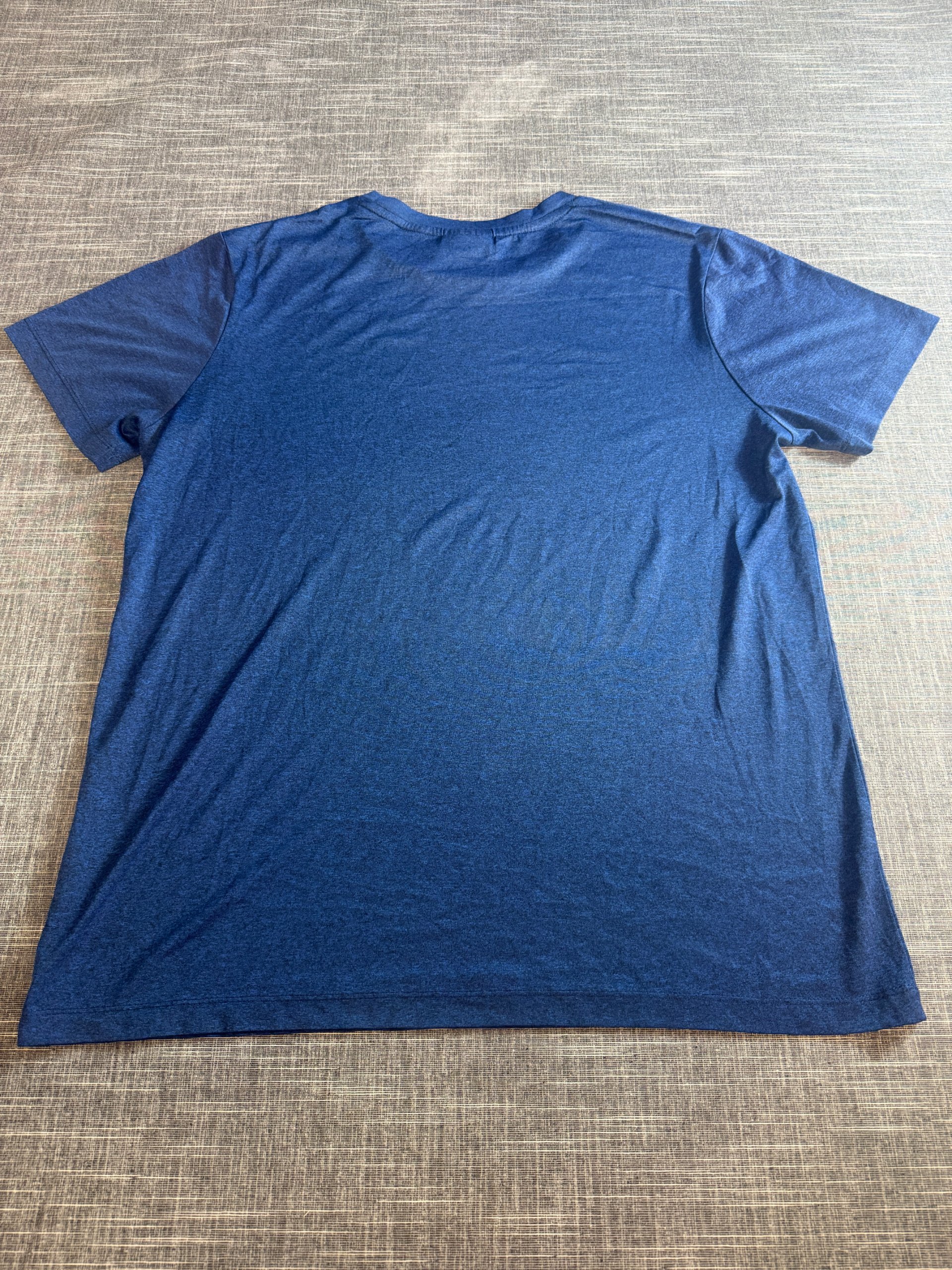 Fila Men's Blue Polyester T-Shirt Small Casual Crew Neck