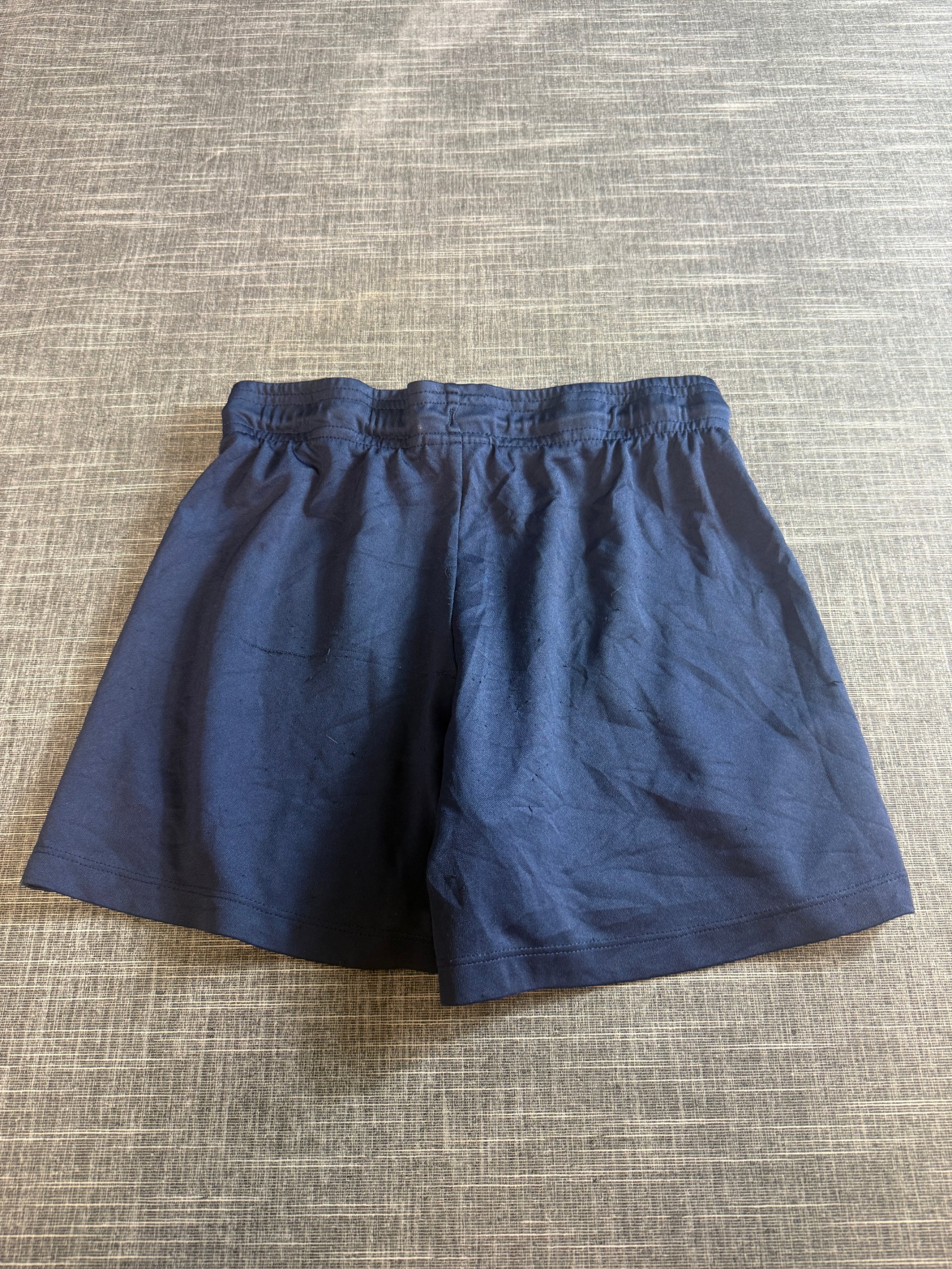 Nike Boy's Dri-FIT Sports Football Coaching Shorts Small Navy Blue image 5