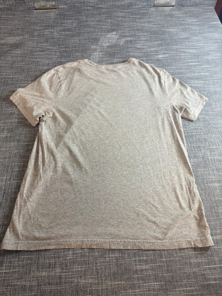 Tommy Hilfiger Men’s Grey Cotton Sleepwear T-Shirt Medium