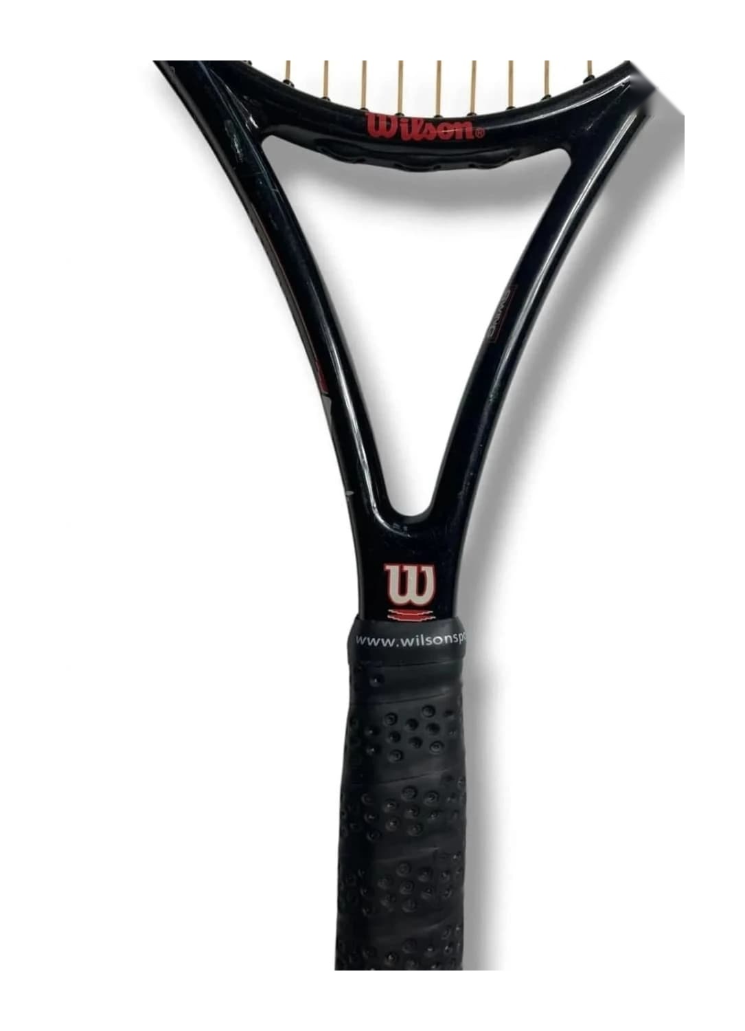 Wilson Hammer 6.X Raquette de Tennis Noire & Rouge - Cordage Intact image 2