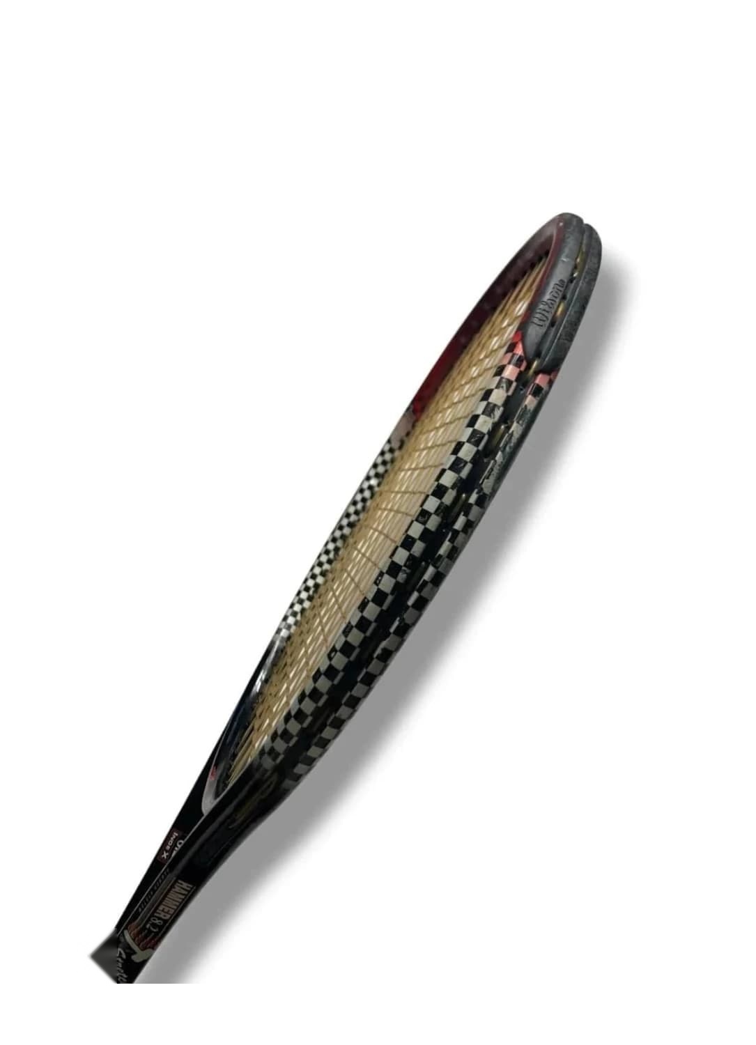 Wilson Hammer 6.X Raquette de Tennis Noire & Rouge - Cordage Intact image 4