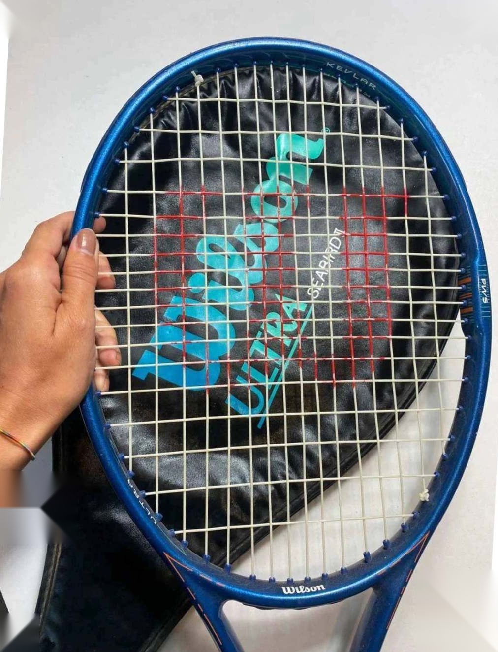 Wilson Ultra Seabird II Raquette de Tennis Bleue avec Housse PWS Kevlar image 2