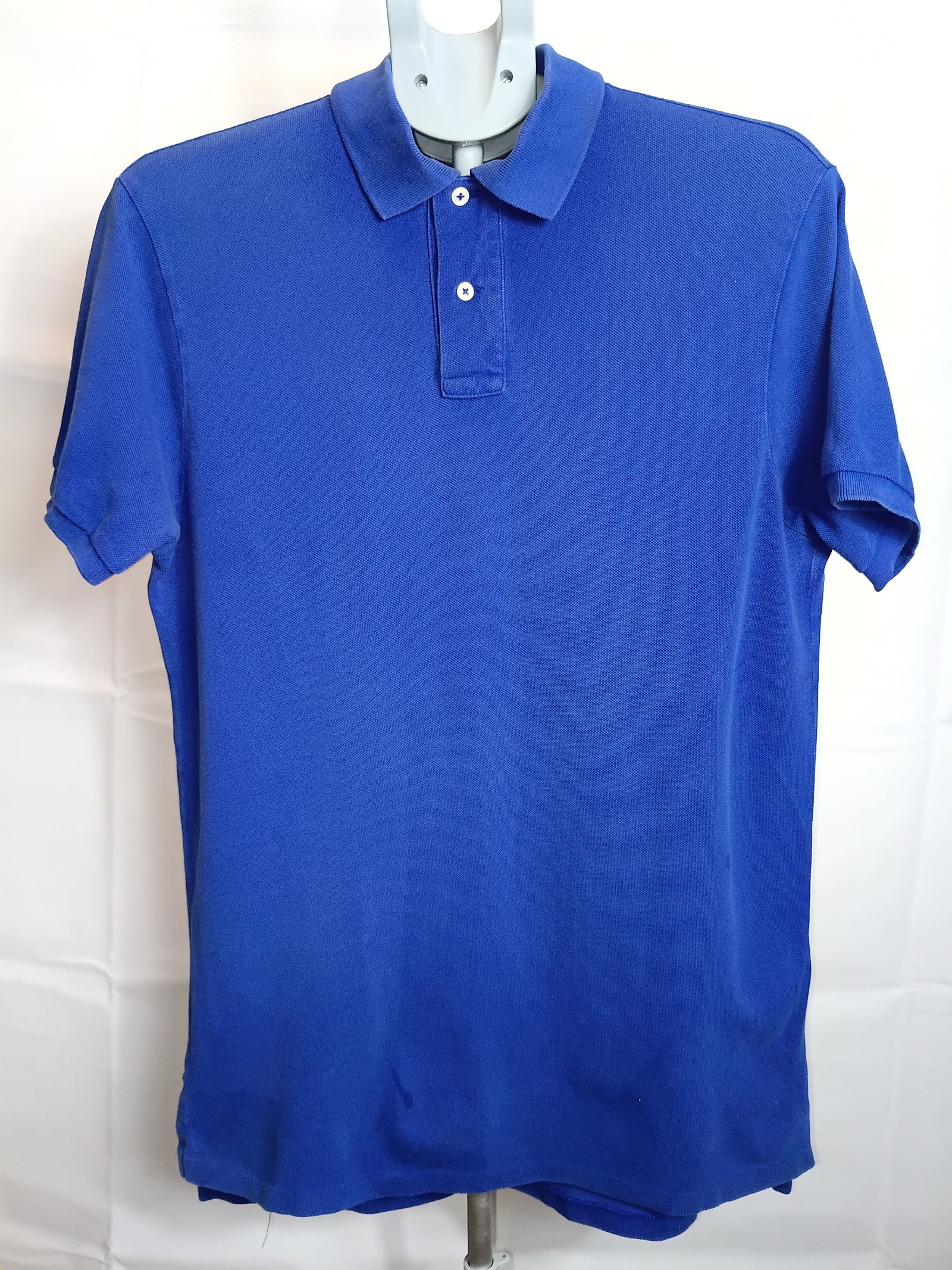 Polo by Ralph Lauren Men's Blue Custom Fit Cotton Polo Shirt Medium image 7