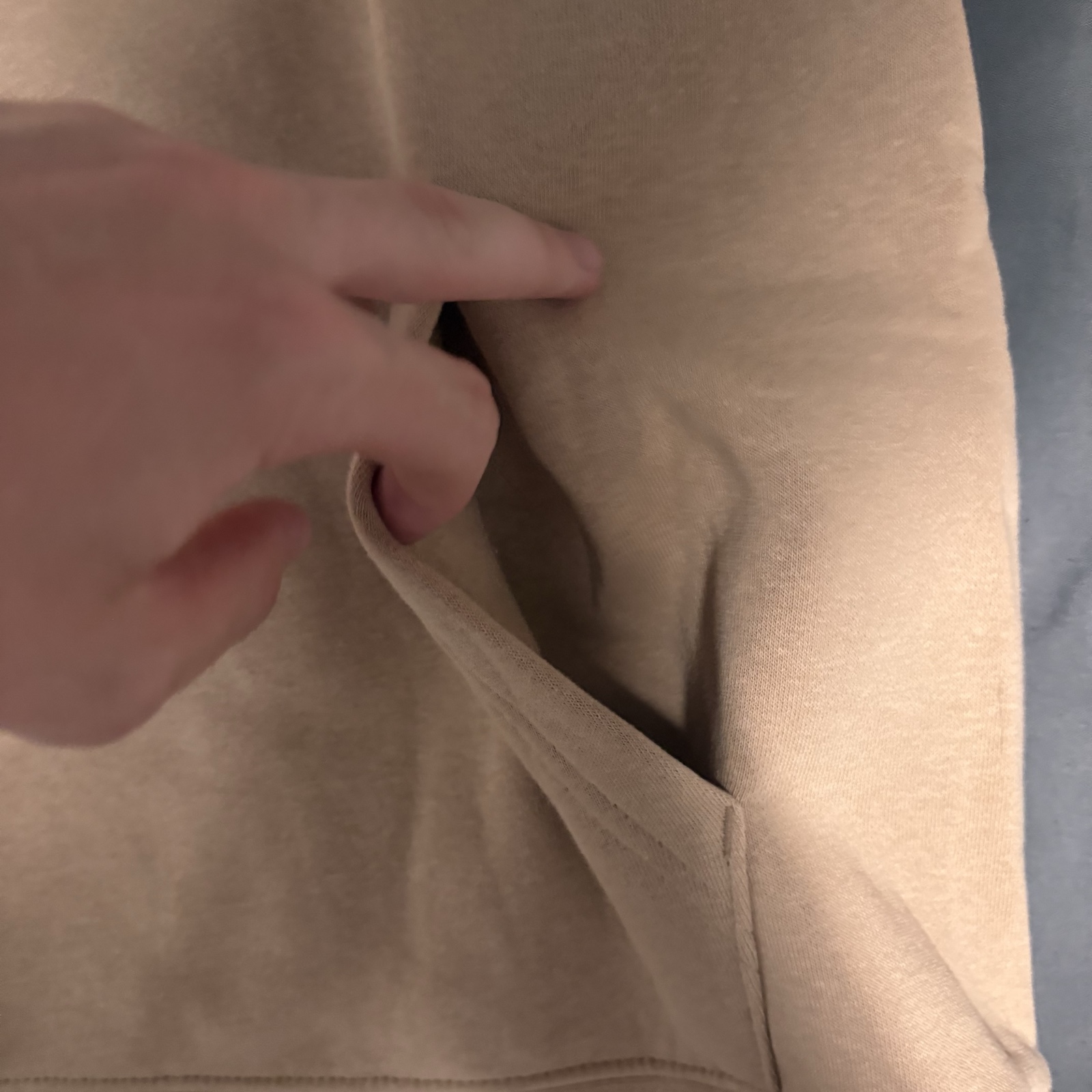 Jordan Beige Pixelated Jumpman Hoodie Large Back Print image 4