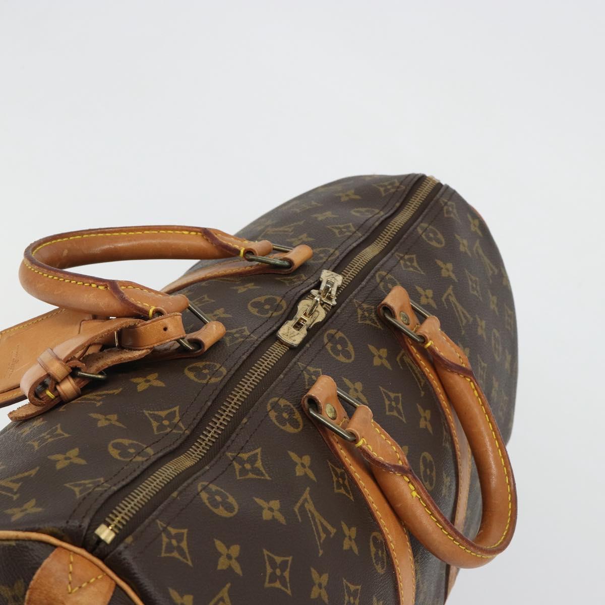 LOUIS VUITTON Monogram Keepall 45 Boston Bag M41428 LV Auth 187867A image 6