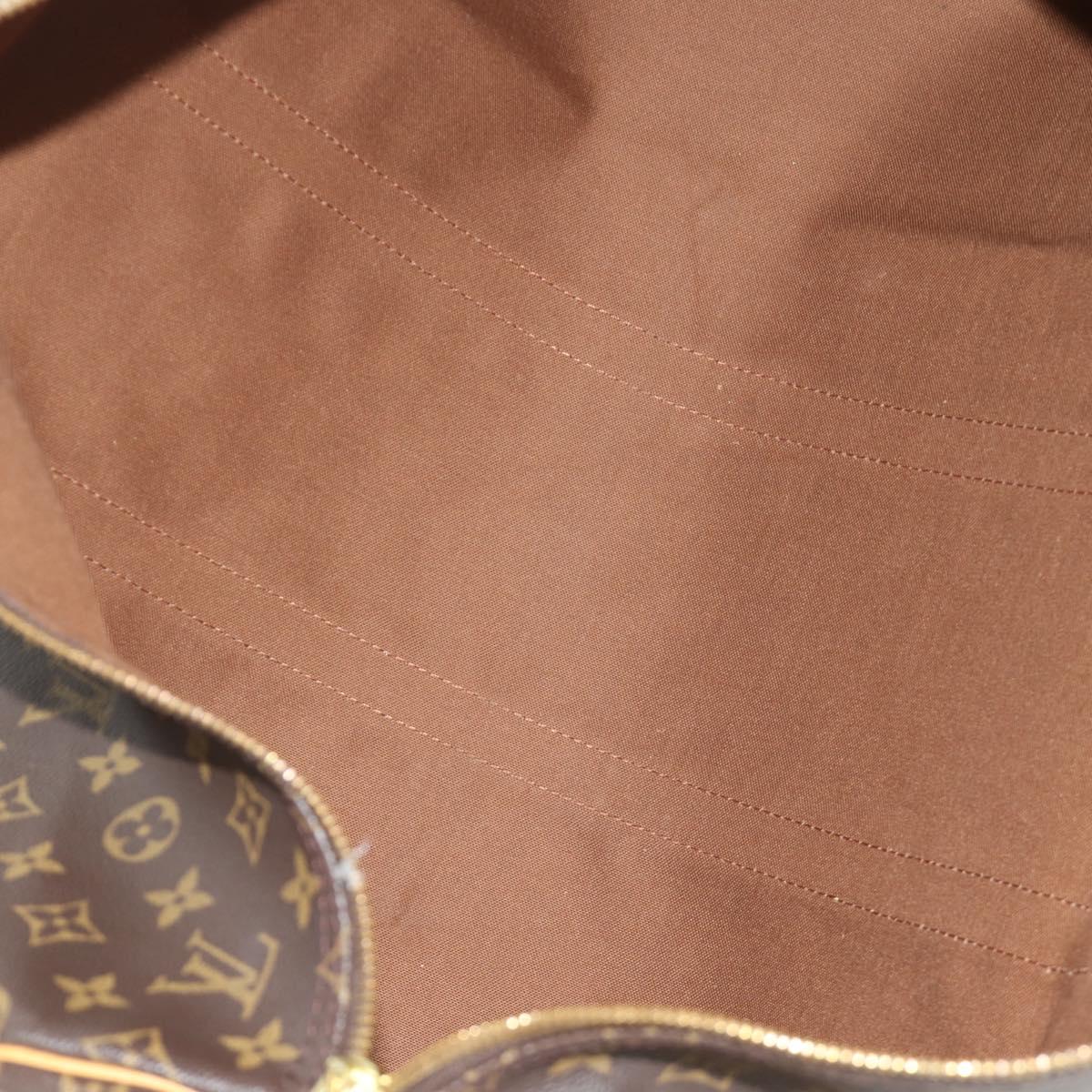 LOUIS VUITTON Monogram Keepall 55 Boston Bag M41424 LV Auth 190169SAV image 10