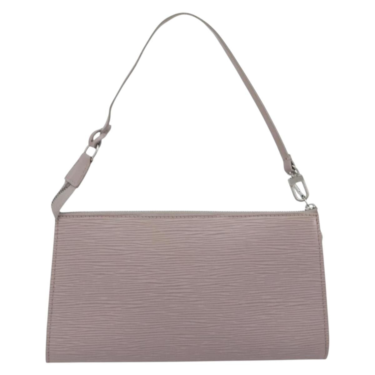 LOUIS VUITTON Epi Pochette Accessoires Accessory Pouch Lilac M52982 Auth 189213V image 2