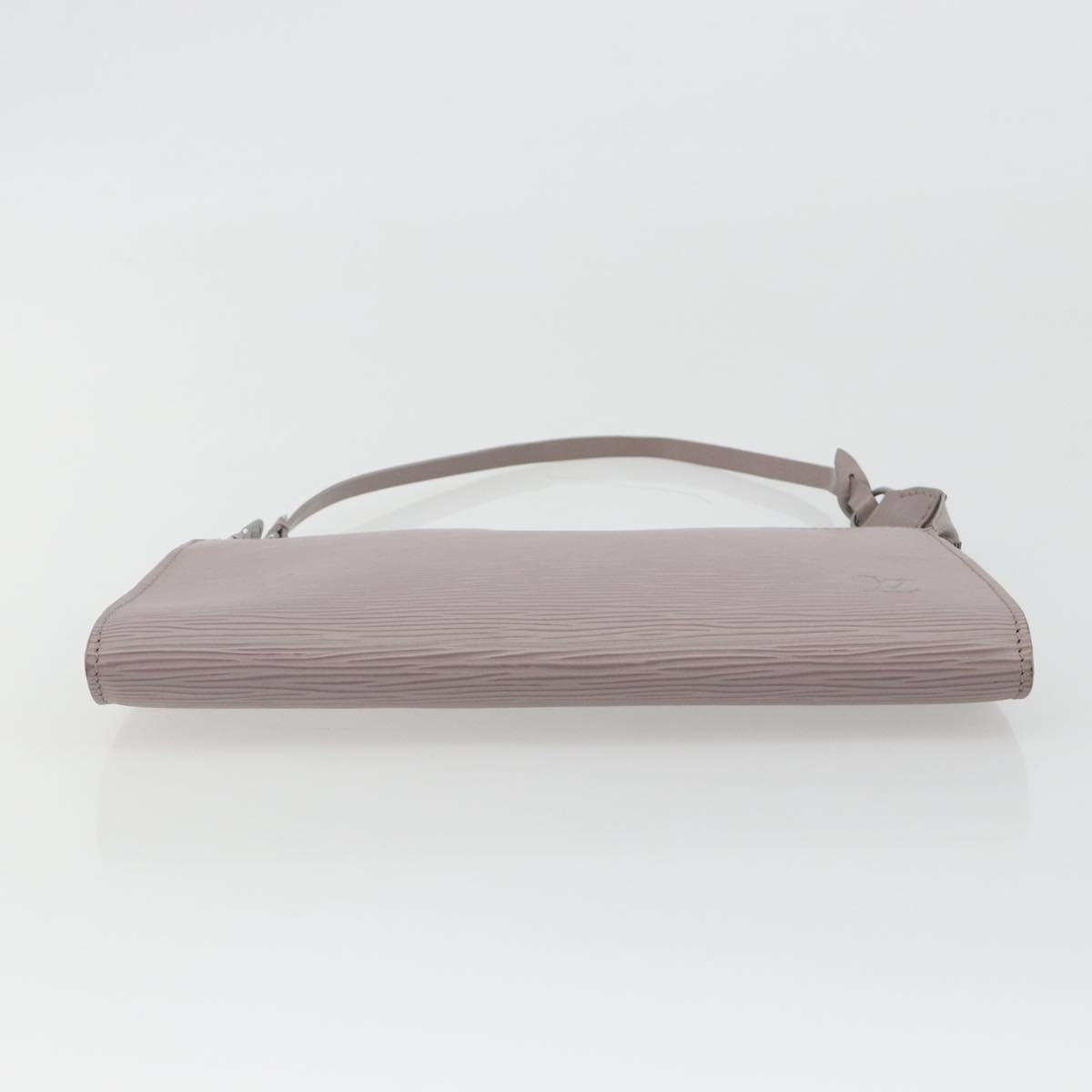 LOUIS VUITTON Epi Pochette Accessoires Accessory Pouch Lilac M52982 Auth 189213V image 5