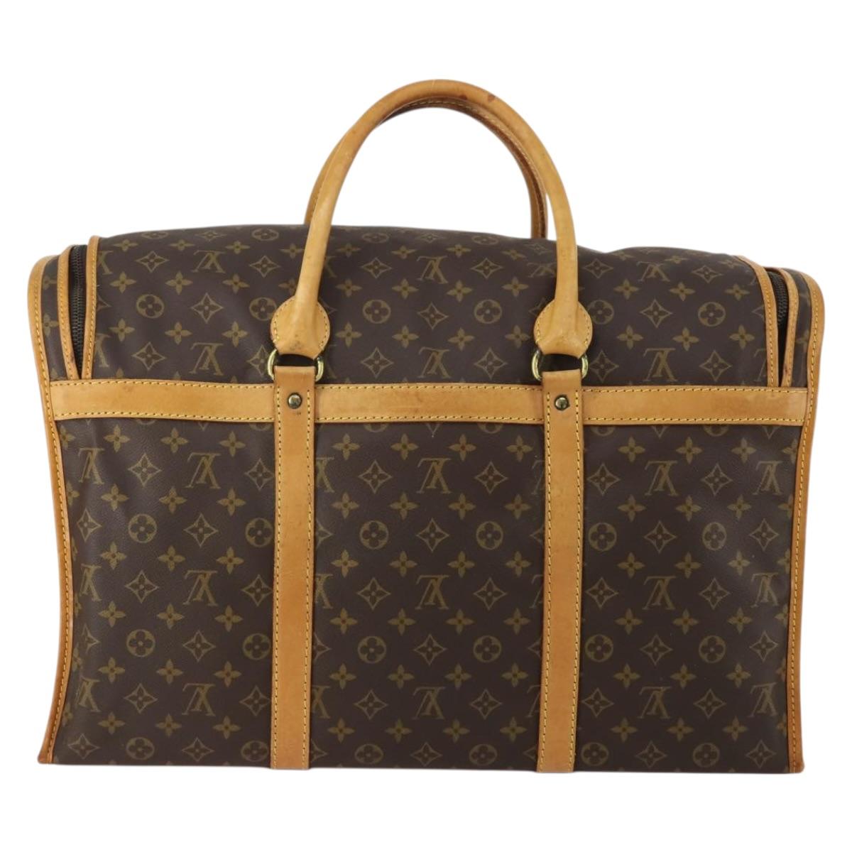 LOUIS VUITTON Monogram Sac Chasseur 55 Boston Bag M41922 LV Auth 189031 image 2