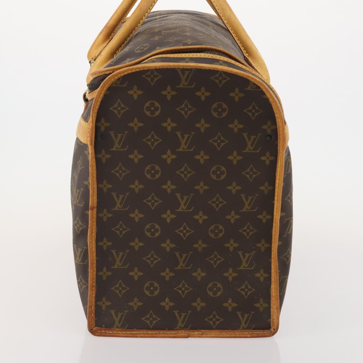 LOUIS VUITTON Monogram Sac Chasseur 55 Boston Bag M41922 LV Auth 189031 image 3