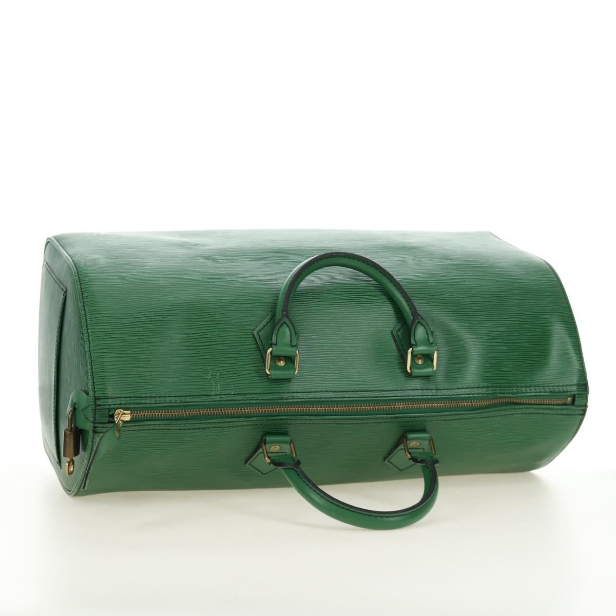 LOUIS VUITTON Epi Speedy 40 Hand Bag Green M42984 LV Auth 190174V image 7
