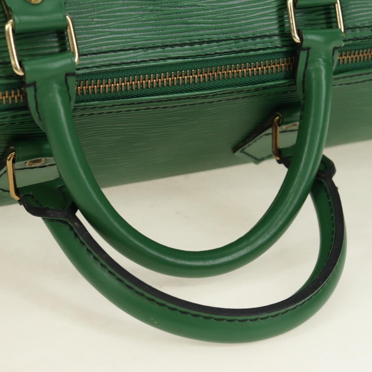 LOUIS VUITTON Epi Speedy 40 Hand Bag Green M42984 LV Auth 190174V image 9