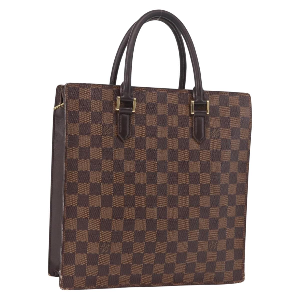 LOUIS VUITTON Damier Ebene Venice PM Hand Bag N51145 LV Auth 191525