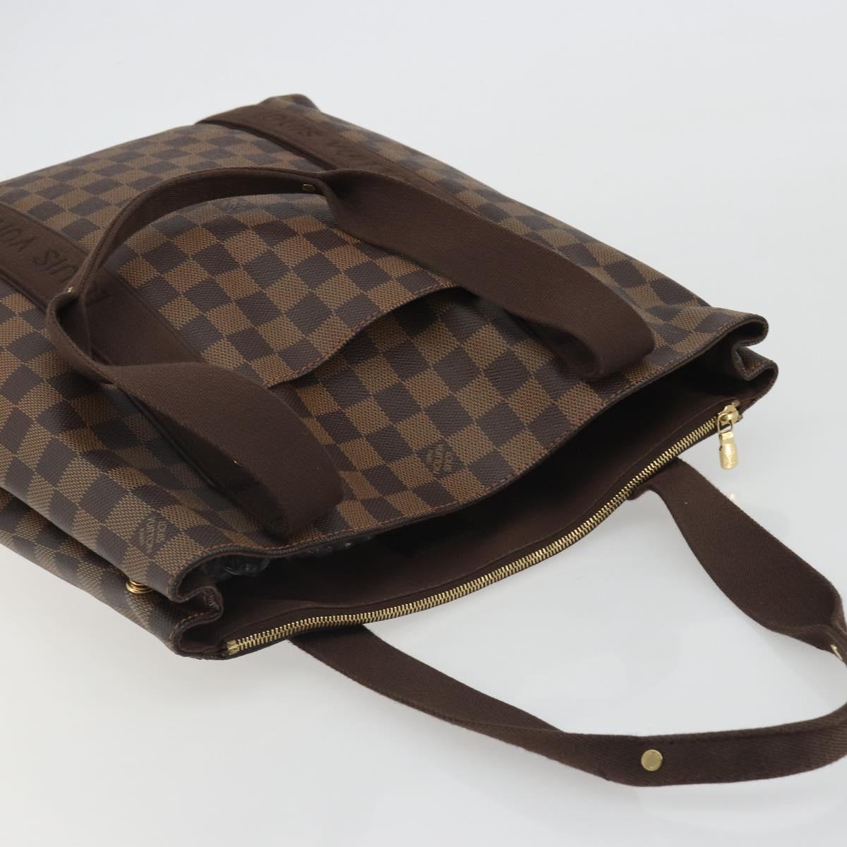LOUIS VUITTON Damier Ebene Kababobur Tote Bag N52006 LV Auth ka5152 image 6