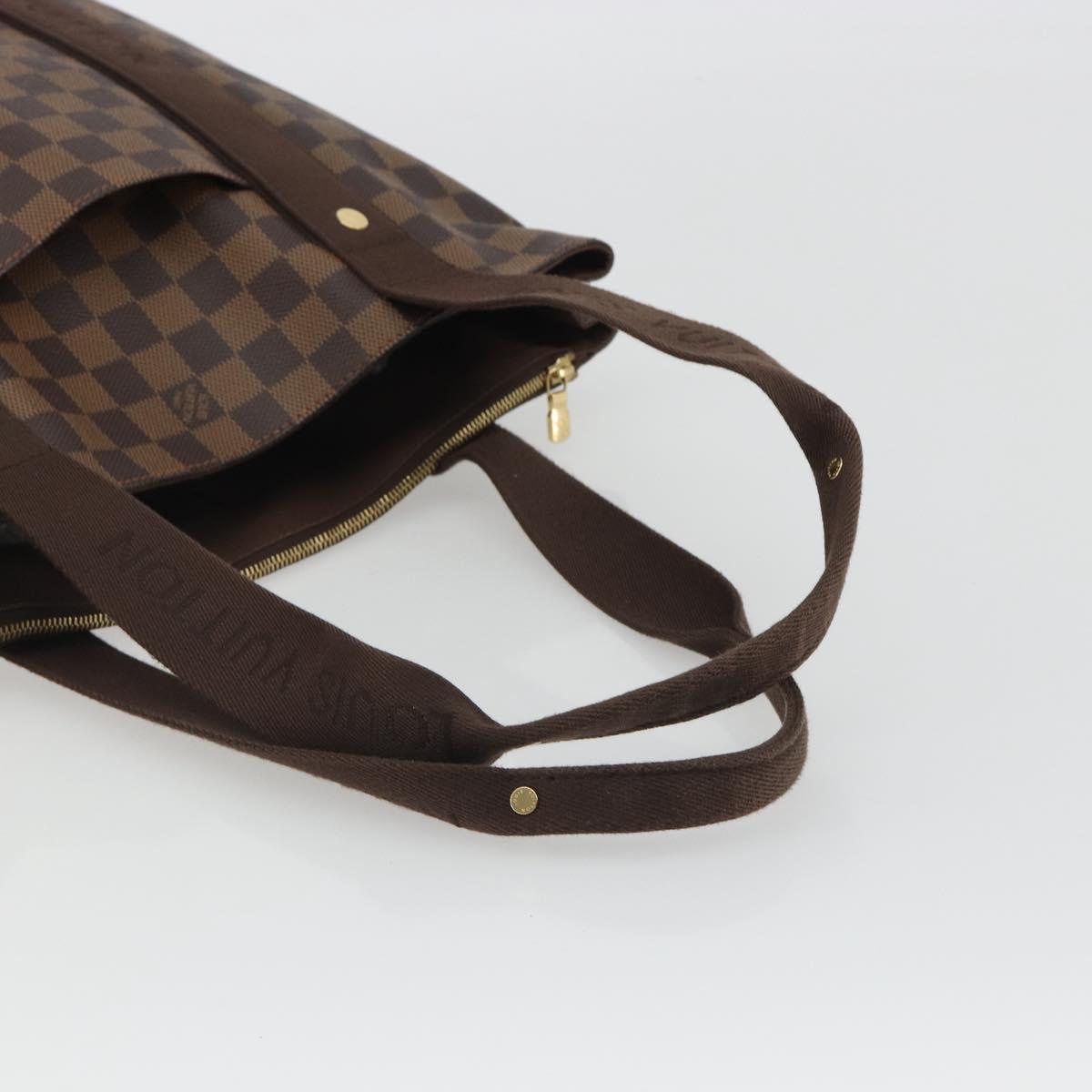 LOUIS VUITTON Damier Ebene Kababobur Tote Bag N52006 LV Auth ka5152 image 7