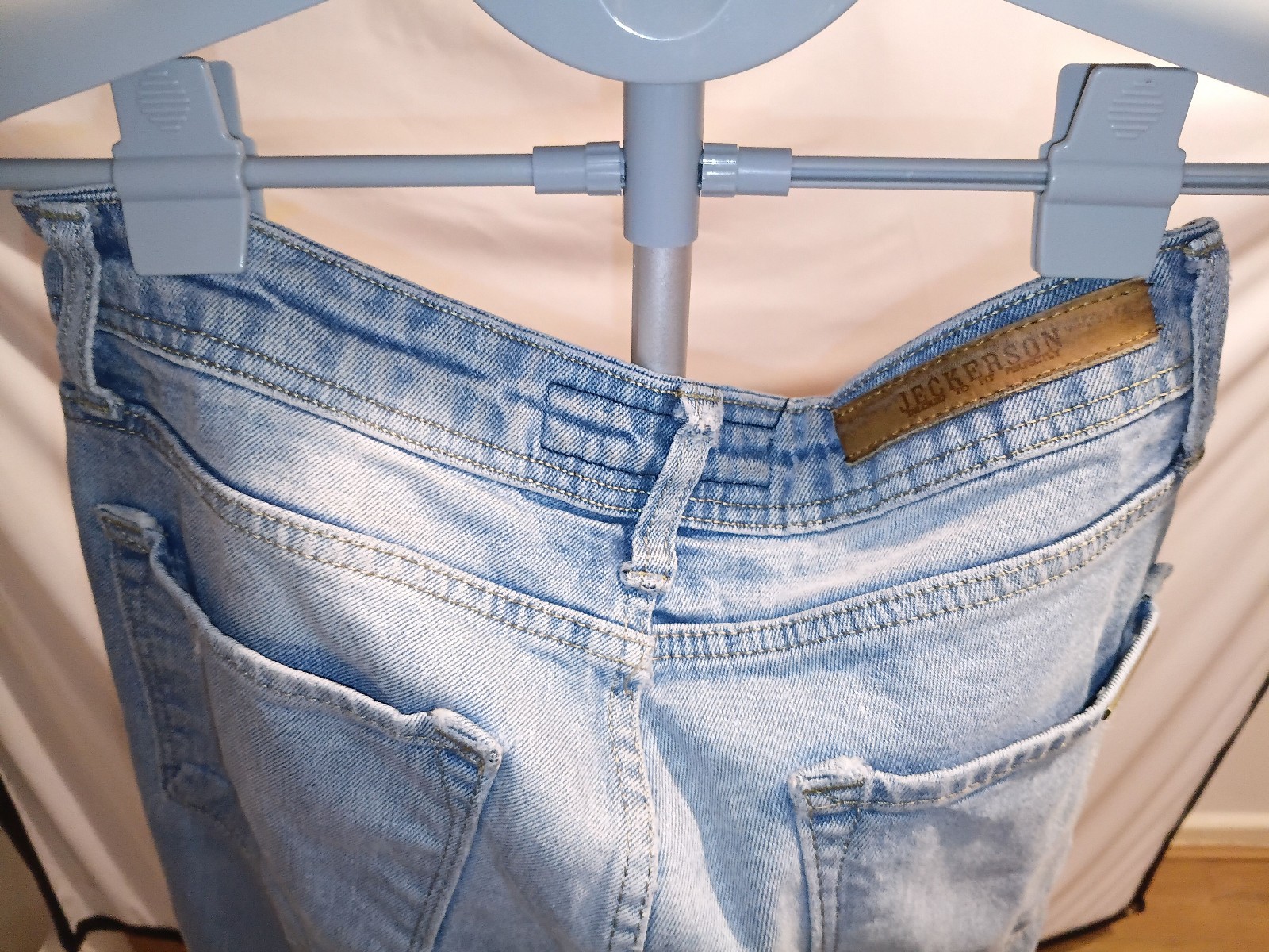 Jeckerson Blue Denim Jeans Light Wash W31 image 4