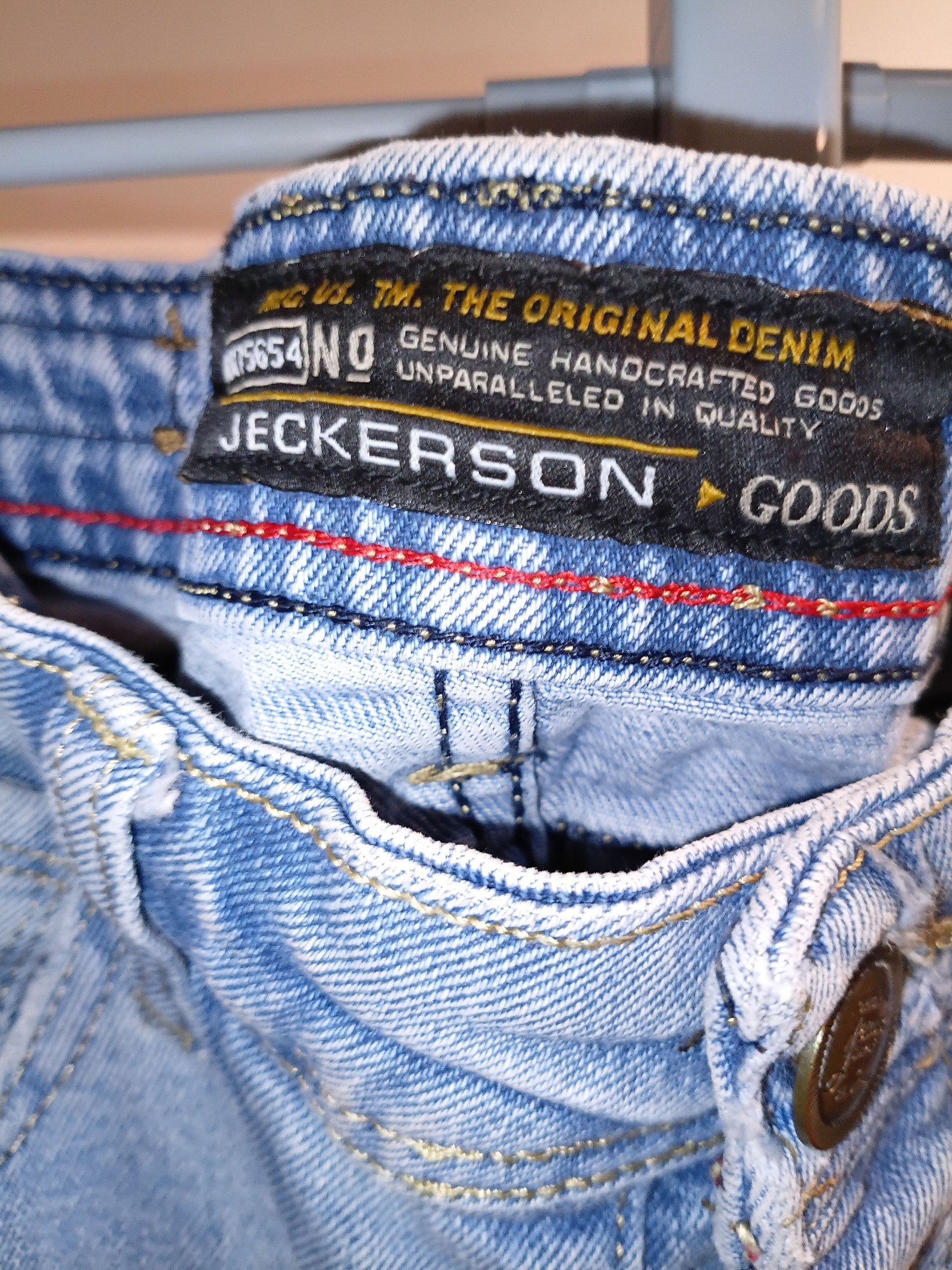 Jeckerson Blue Denim Jeans Light Wash W31 image 5