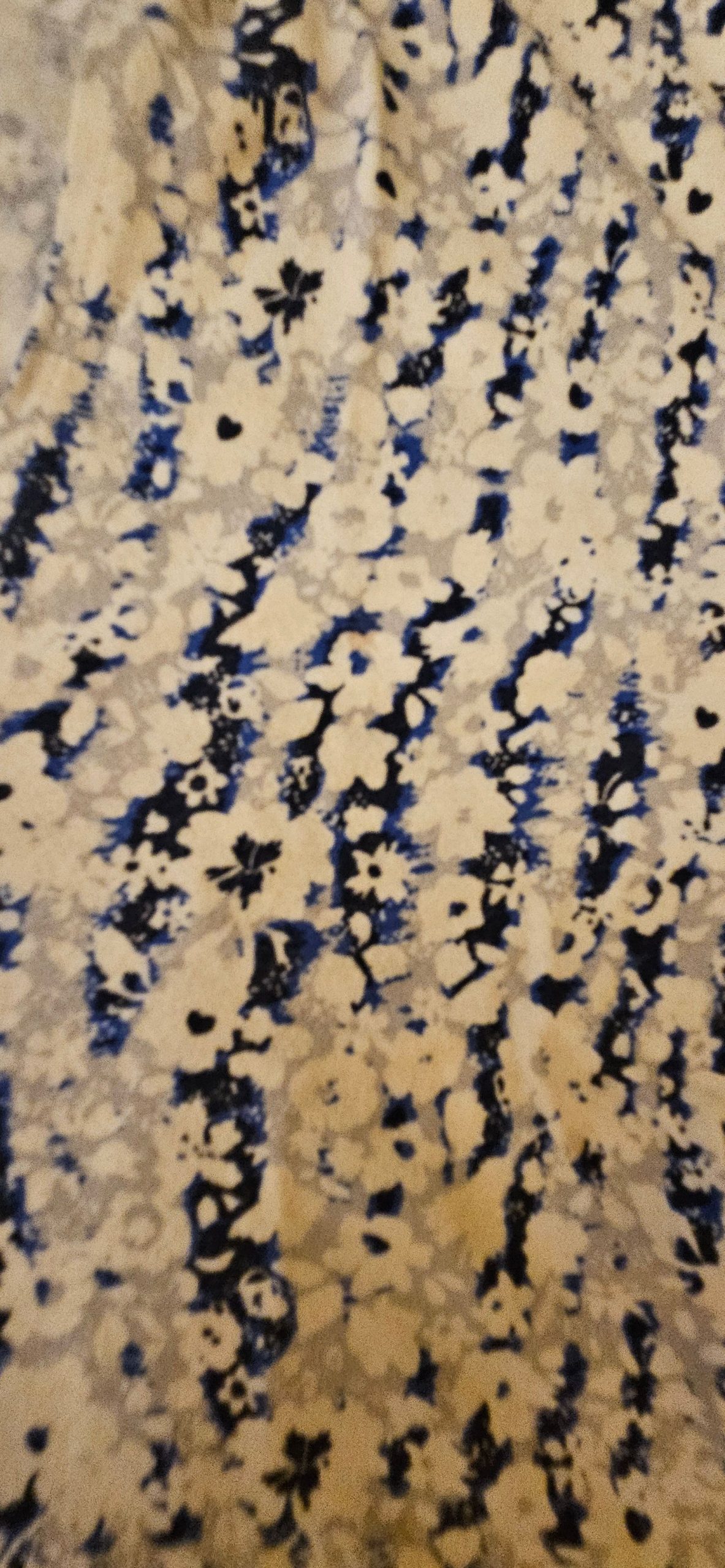 Next Women's Blue & White Floral Midi Dress Size 10 image 4