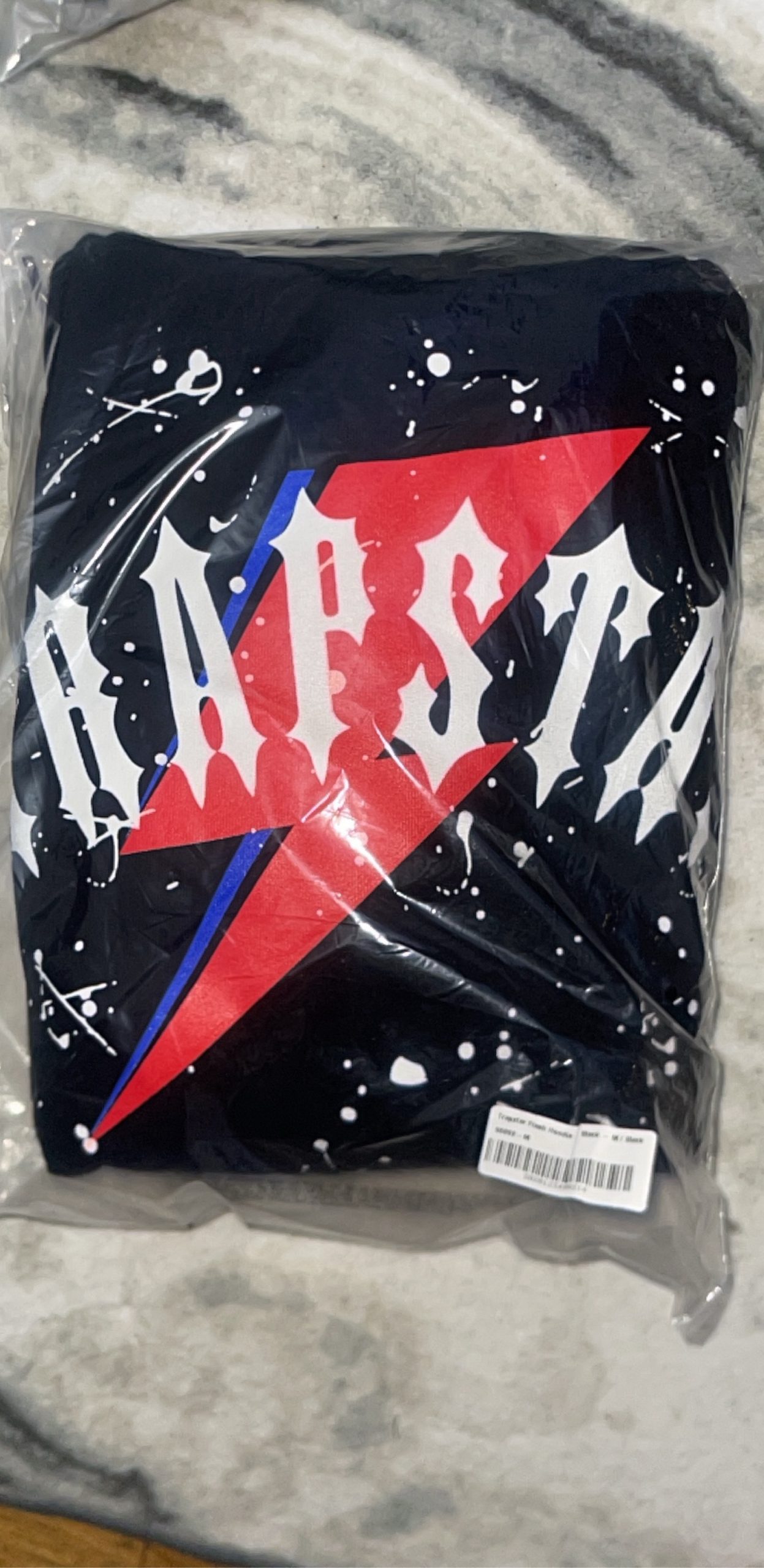 Napstar Black Graphic Hoodie Medium