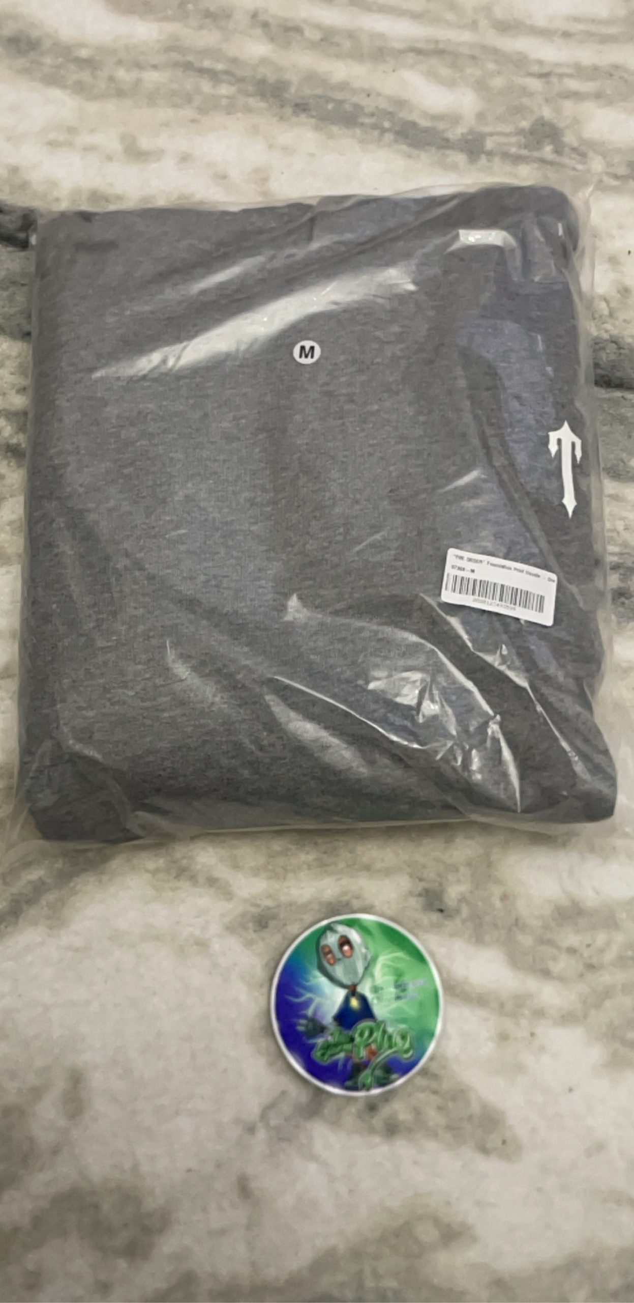 Travis Scott Grey The Scotts Foundation Hoodie Medium