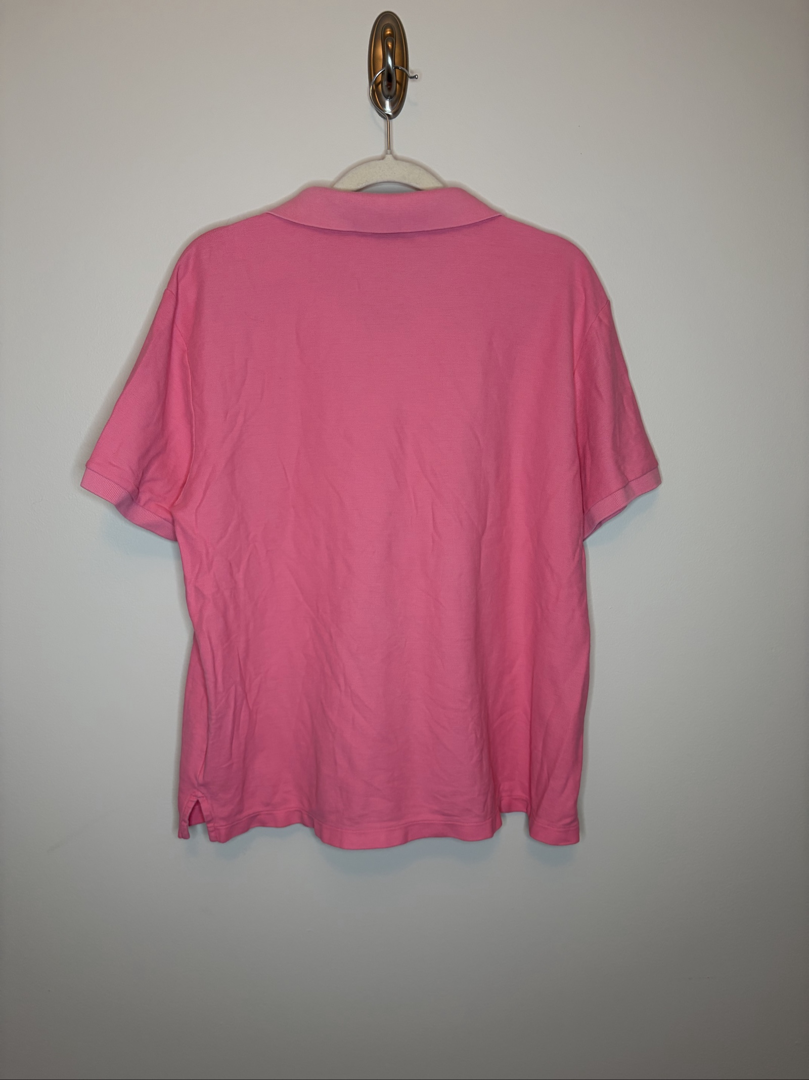 Michael Kors Women's Pink Polo Shirt XL Cotton image 8