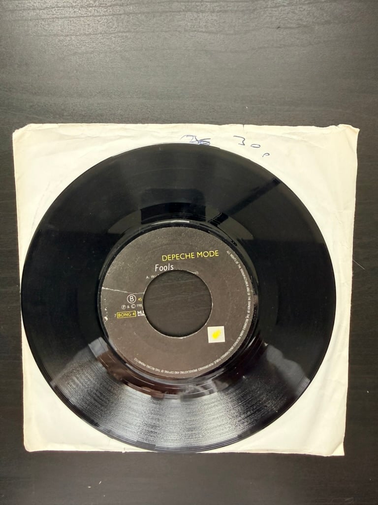 Depeche Mode Vinyl Single 7" 45RPM Love In Itself 2 / Fools image 2