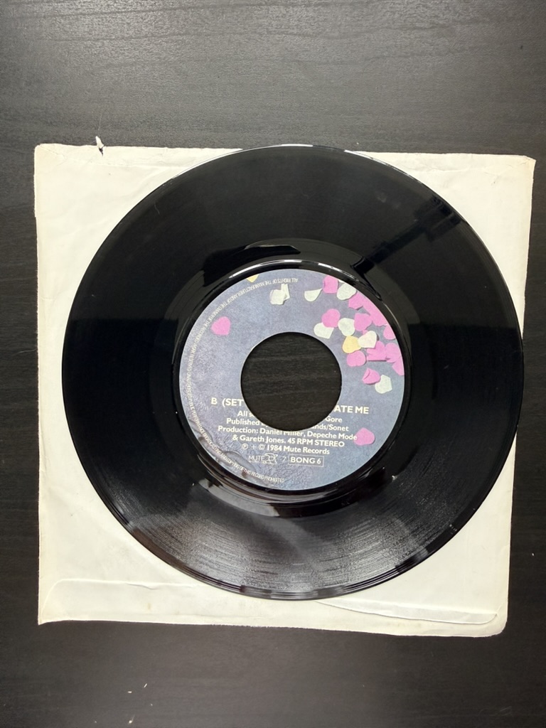 Depeche Mode Vinyl 7" Single Master and Servant / Shake the Disease image 2