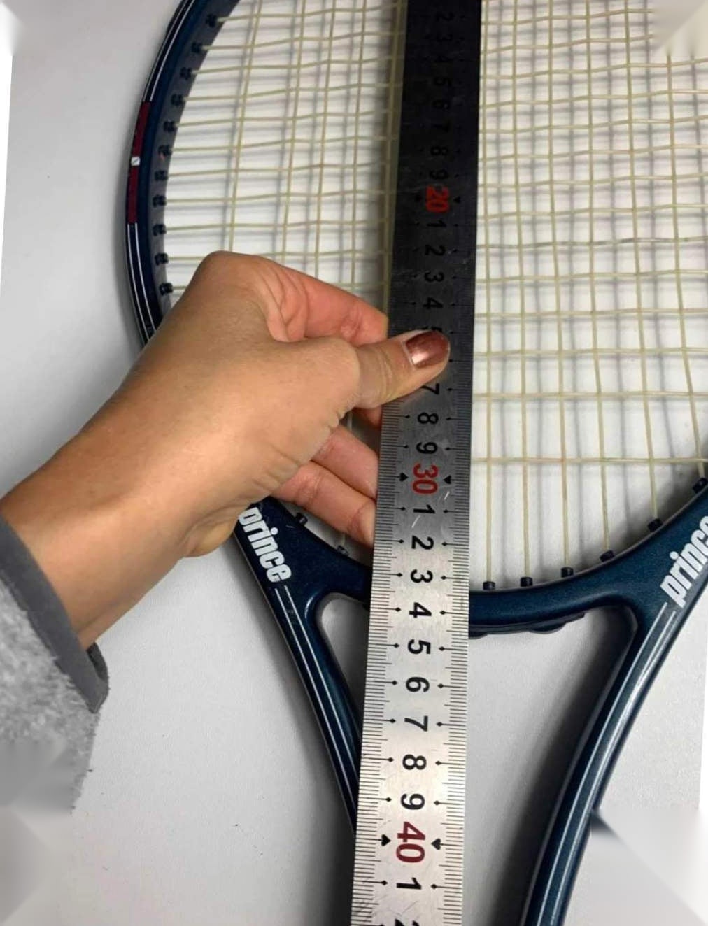 Prince Raquette de Tennis Bleu Marine - Cordage d'origine image 8