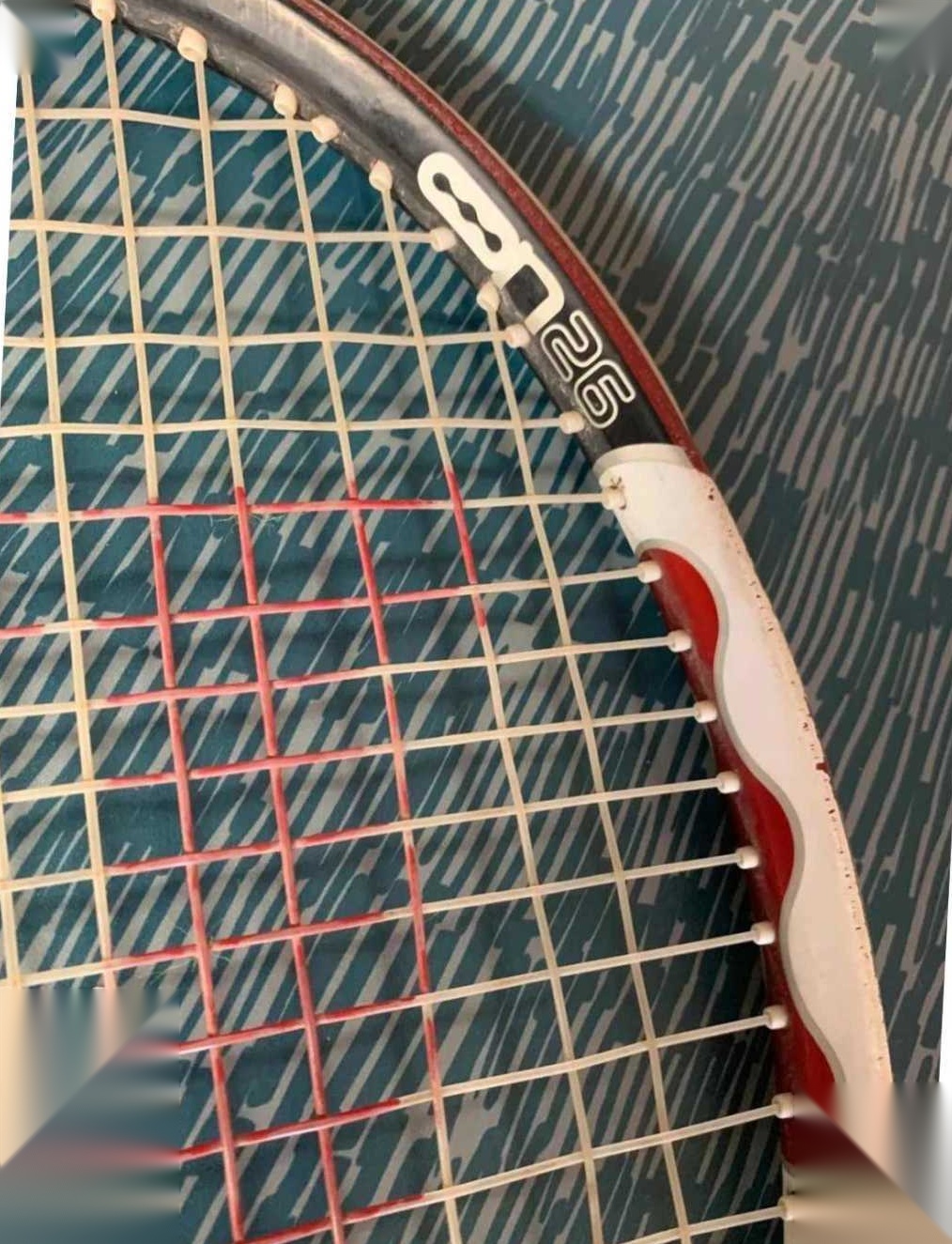 Wilson Roger Federer 26 Rouge & Noir Raquette de Tennis 66 cm image 4