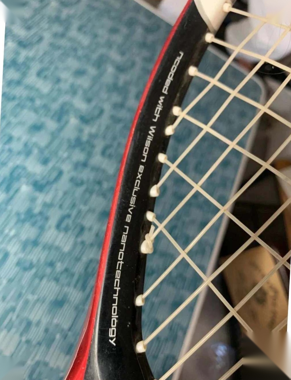 Wilson Roger Federer 26 Rouge & Noir Raquette de Tennis 66 cm image 9