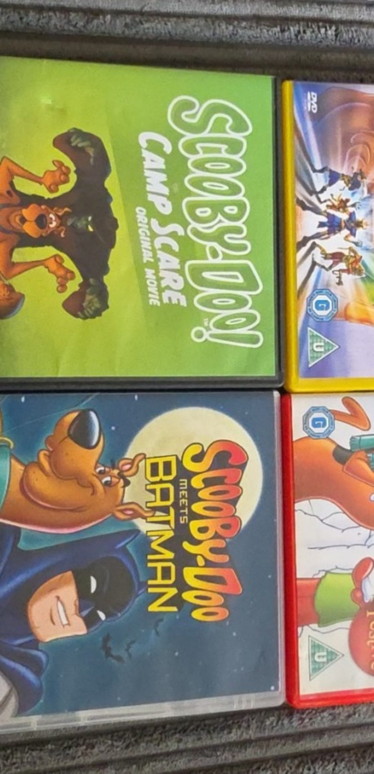Scooby-Doo DVDs Scooby-Doo Camp Scare & Scooby-Doo Meets Batman Animated Movies