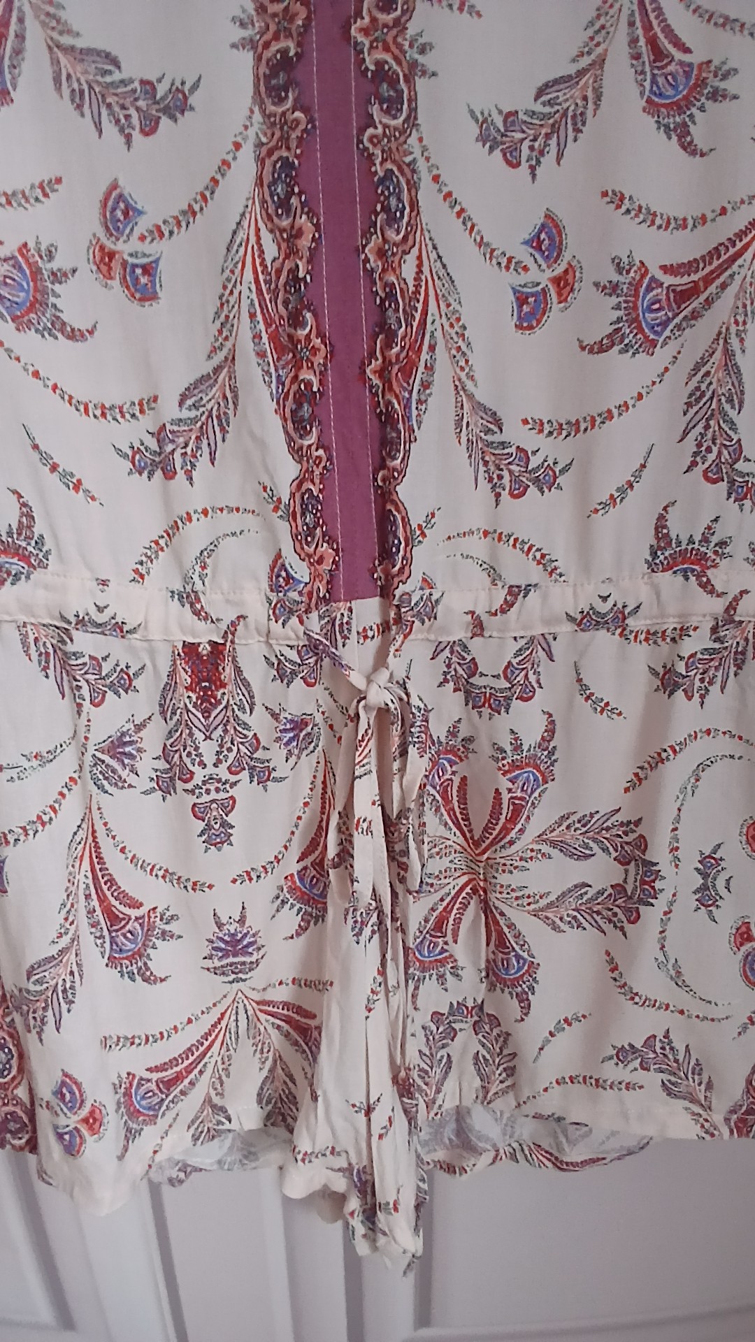 Trafaluc Zara Cream & Multi Floral Pattern Playsuit Eur S image 2