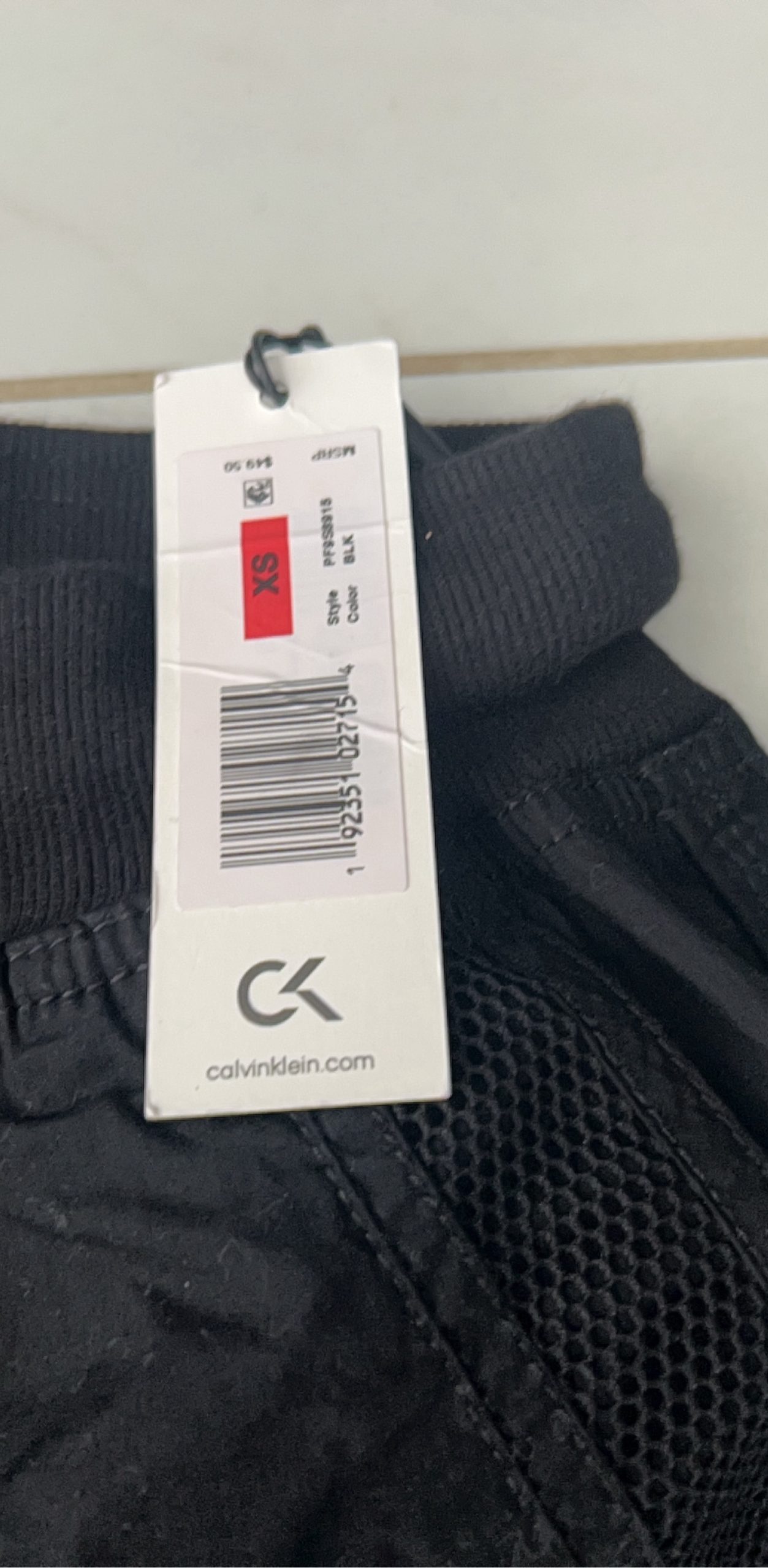 Calvin Klein Black Performance Cargo Shorts XS image 4