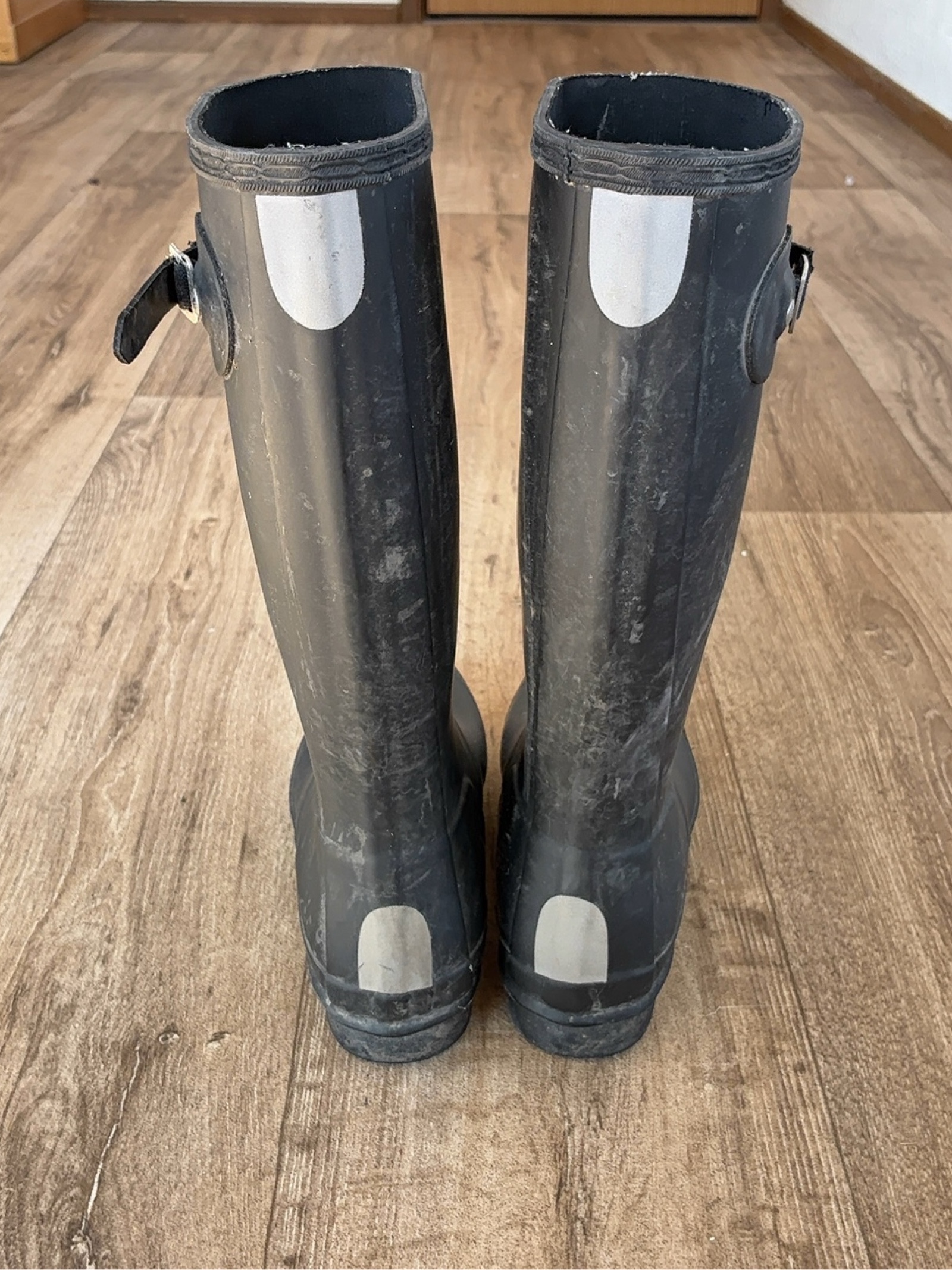 Hunter Black Women's Wellington Boots UK 4 US 5 B/5.5 EU 37 image 2