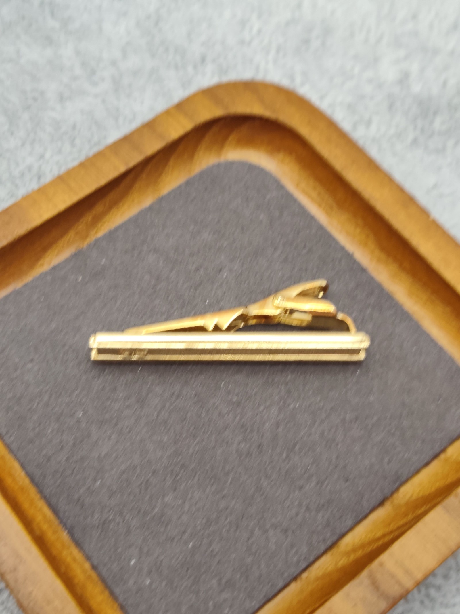 Christian Dior Gold Tone Men's Tie Clip image 5