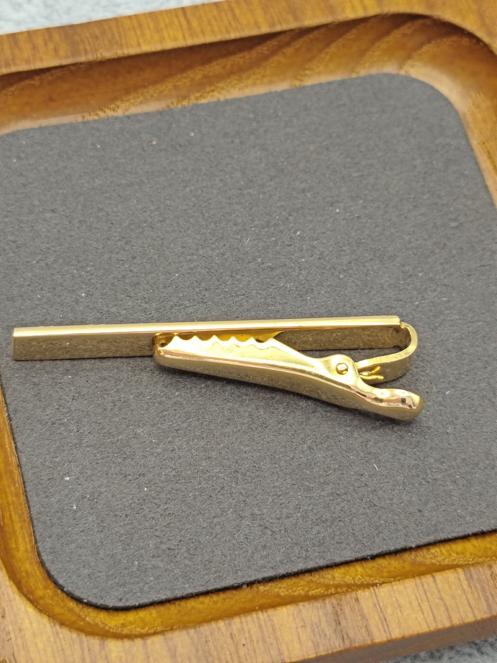Christian Dior Gold Tone Men's Tie Clip image 4
