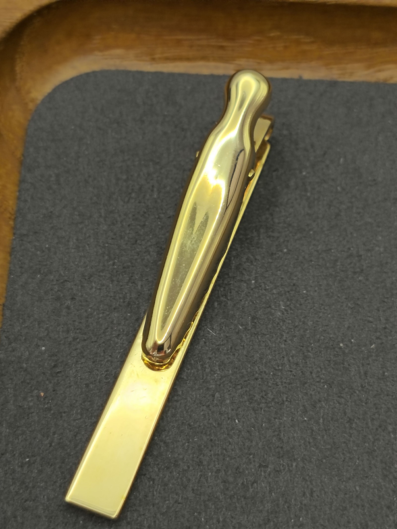 Christian Dior Gold Tone Men's Tie Clip image 5