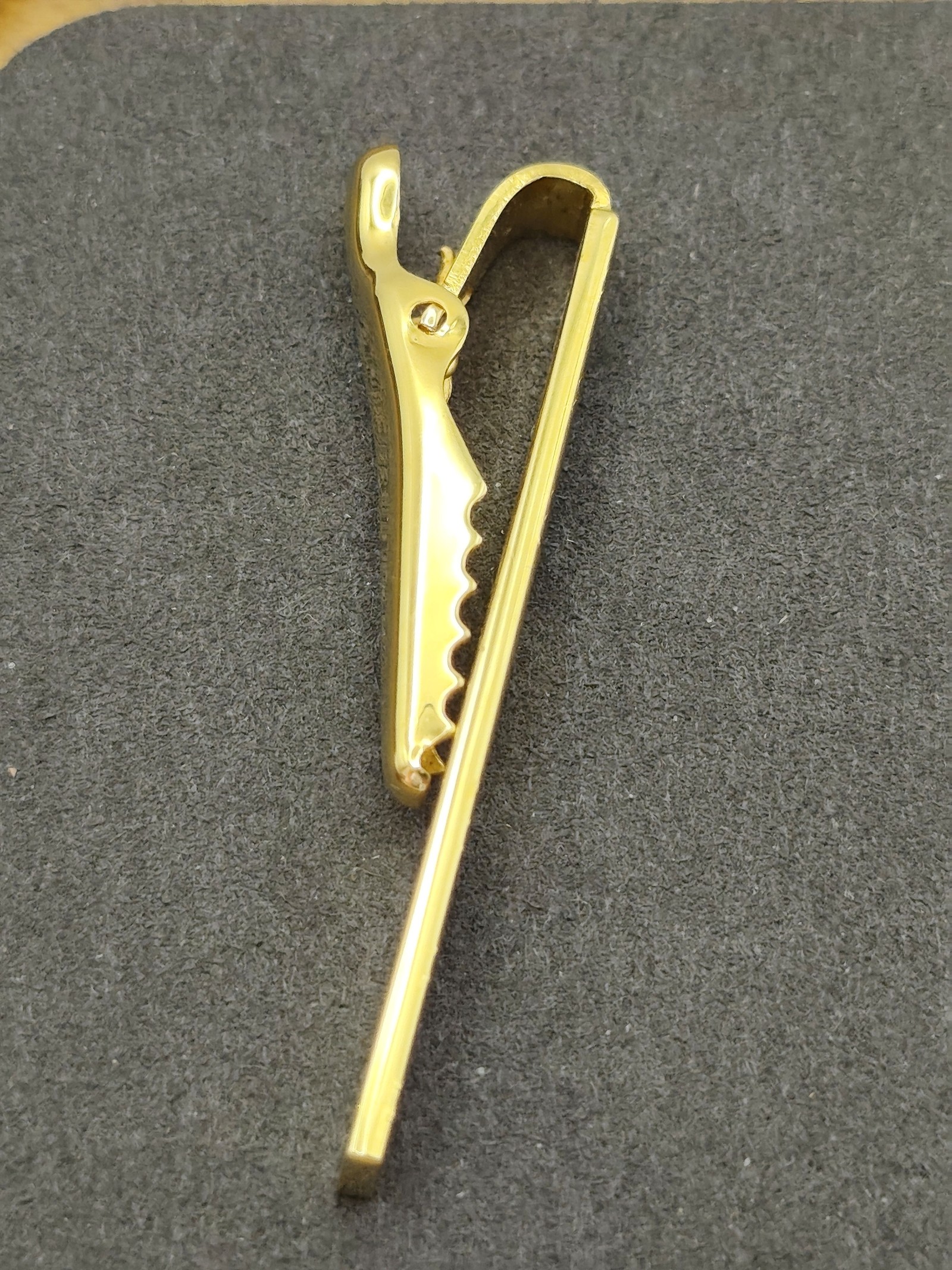 Christian Dior Gold Tone Men's Tie Clip image 6