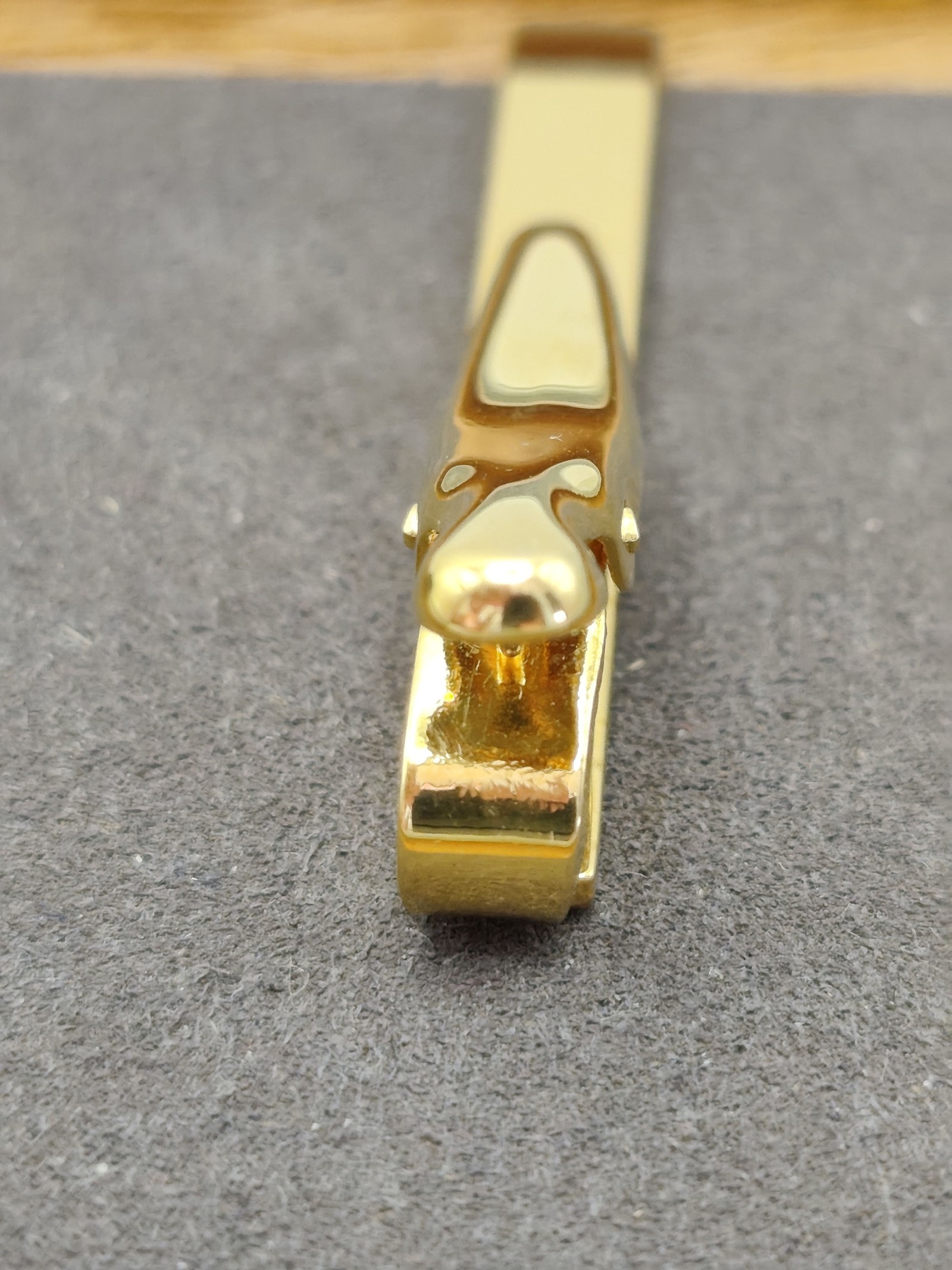 Christian Dior Gold Tone Men's Tie Clip image 7