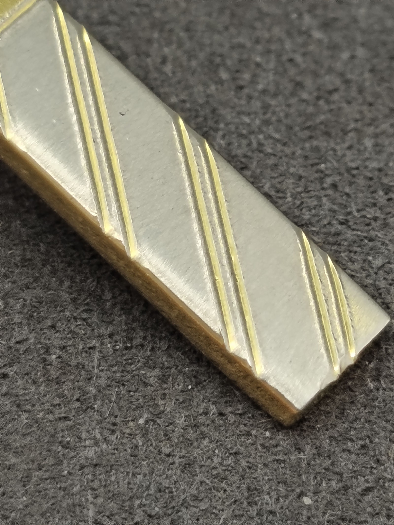 Christian Dior Gold Tone Men's Tie Clip image 9