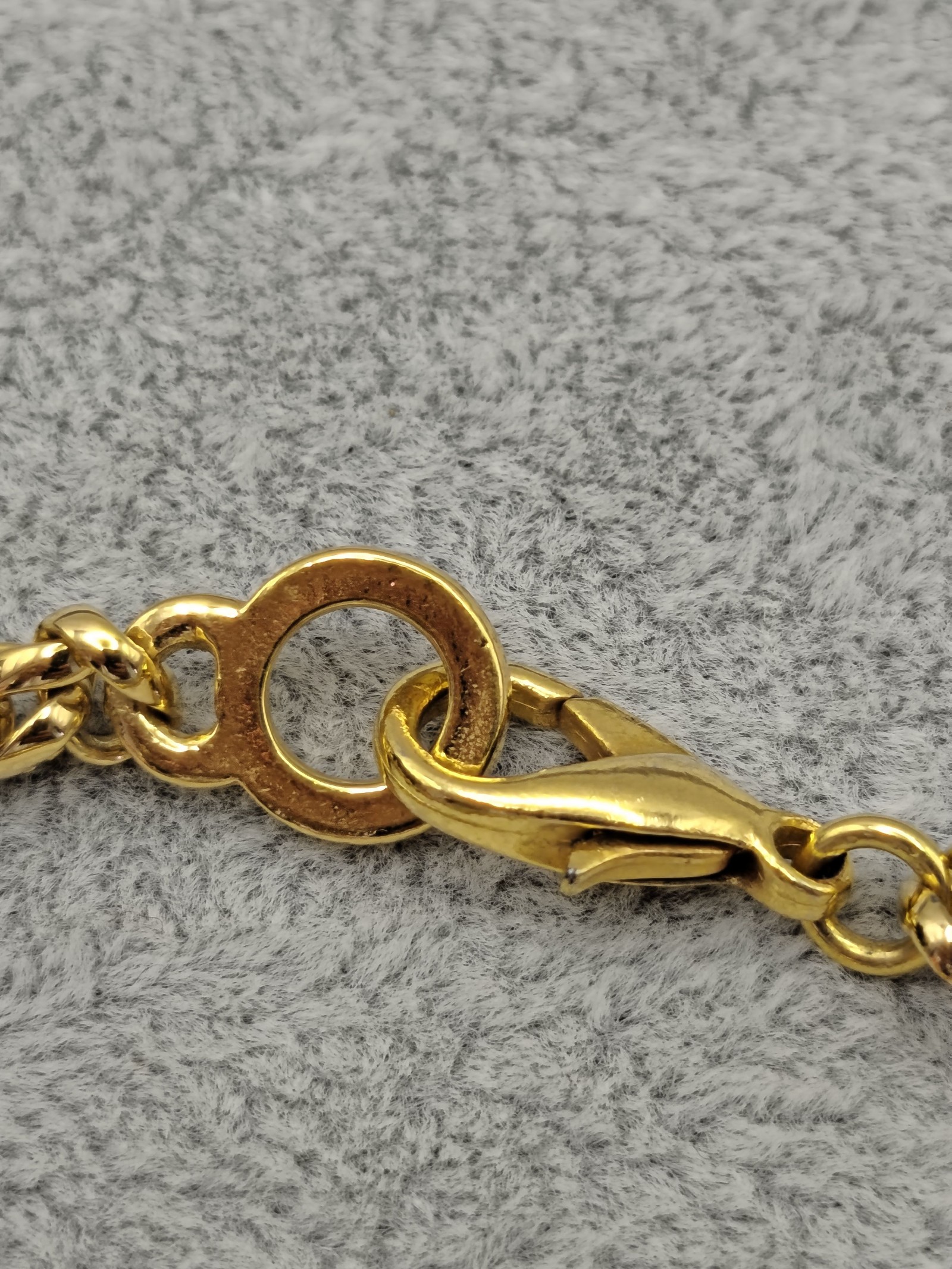 Agatha Gold Tone Round Link Bracelet Unisex Other image 8