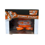 Whoosh Storm Stunt Double of Armour RC Car 360° 27MHz Orange White Boxed