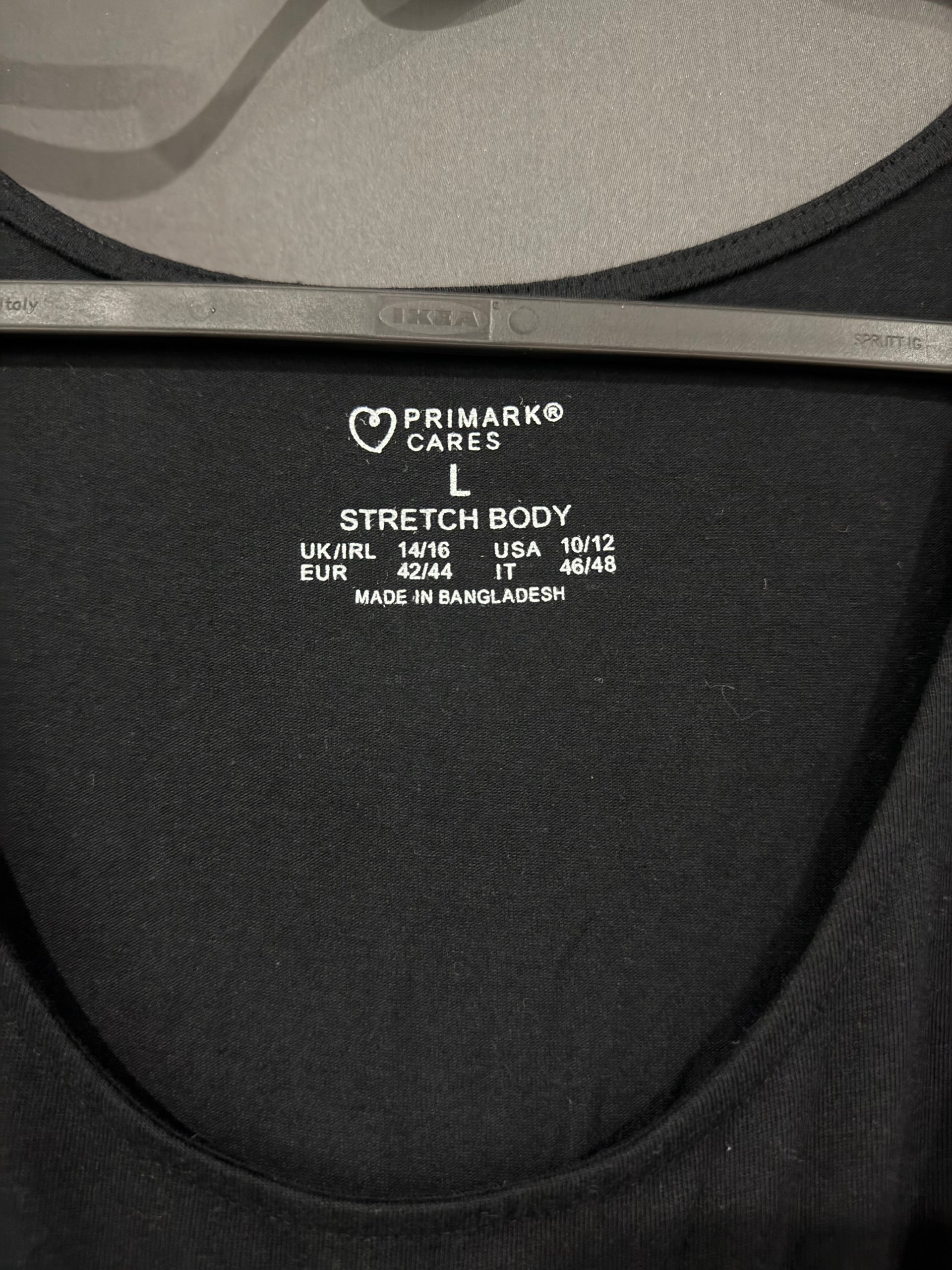 Primark Women's Black Stretch Body Large image 2