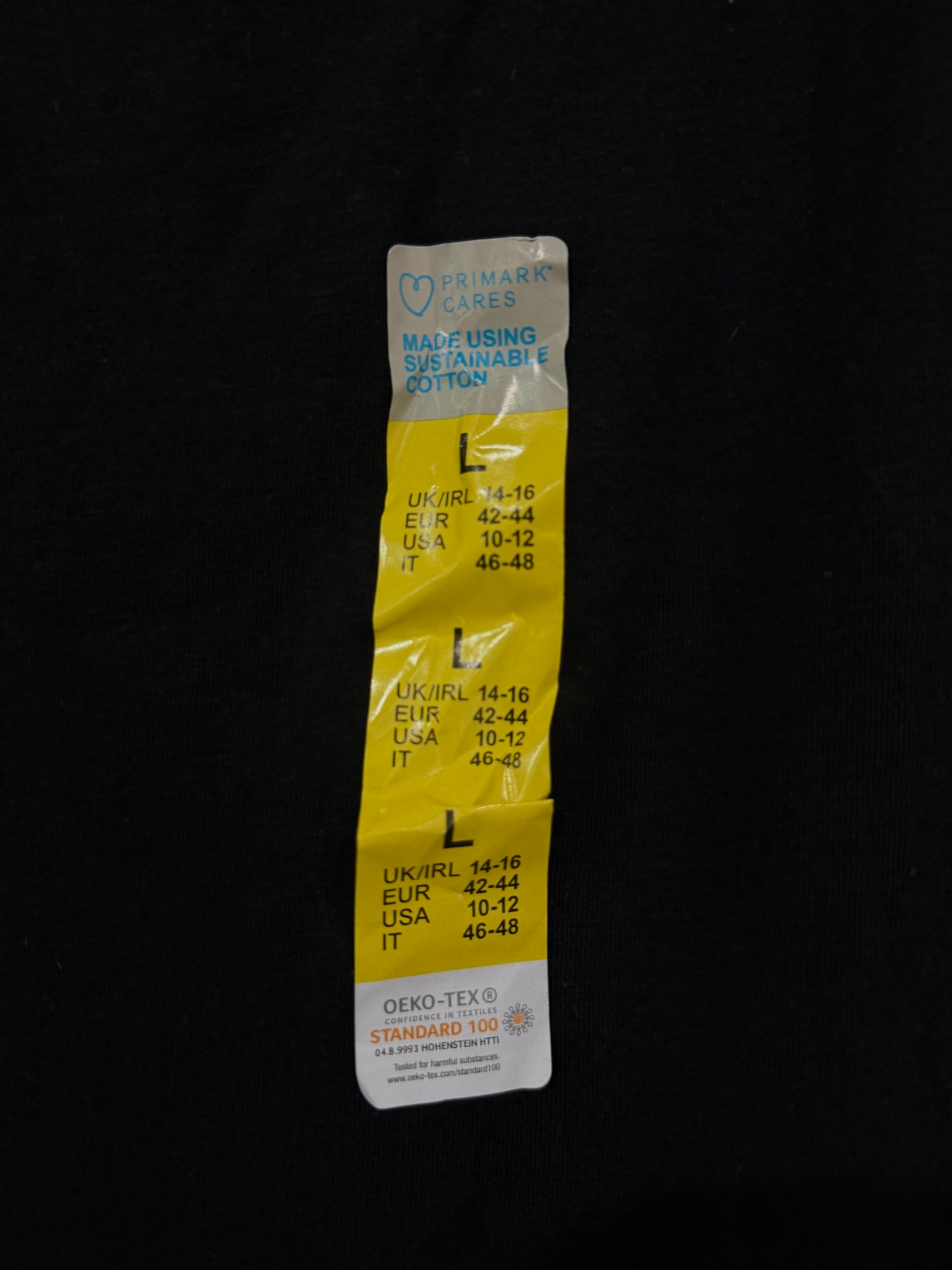 Primark Women's Black Stretch Body Large image 3